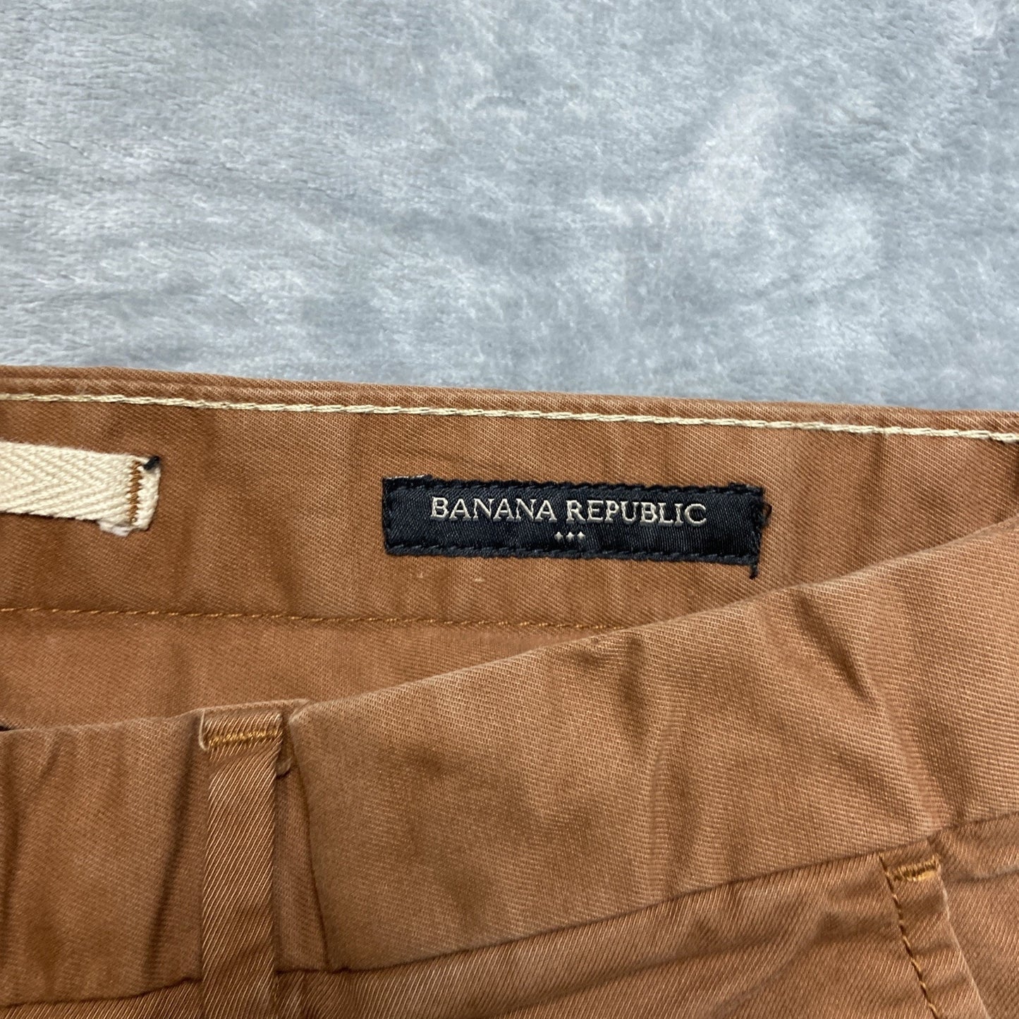 Banana Republic Lived In Althetic Fit Chino Pants Men's Size 34x32 Brown Pants