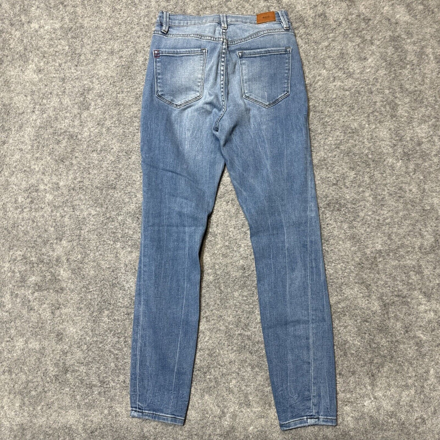 BDG High Rise Twig Ankle Jeans Women's Size 26x29 Blue Light Wash Denim Stretch