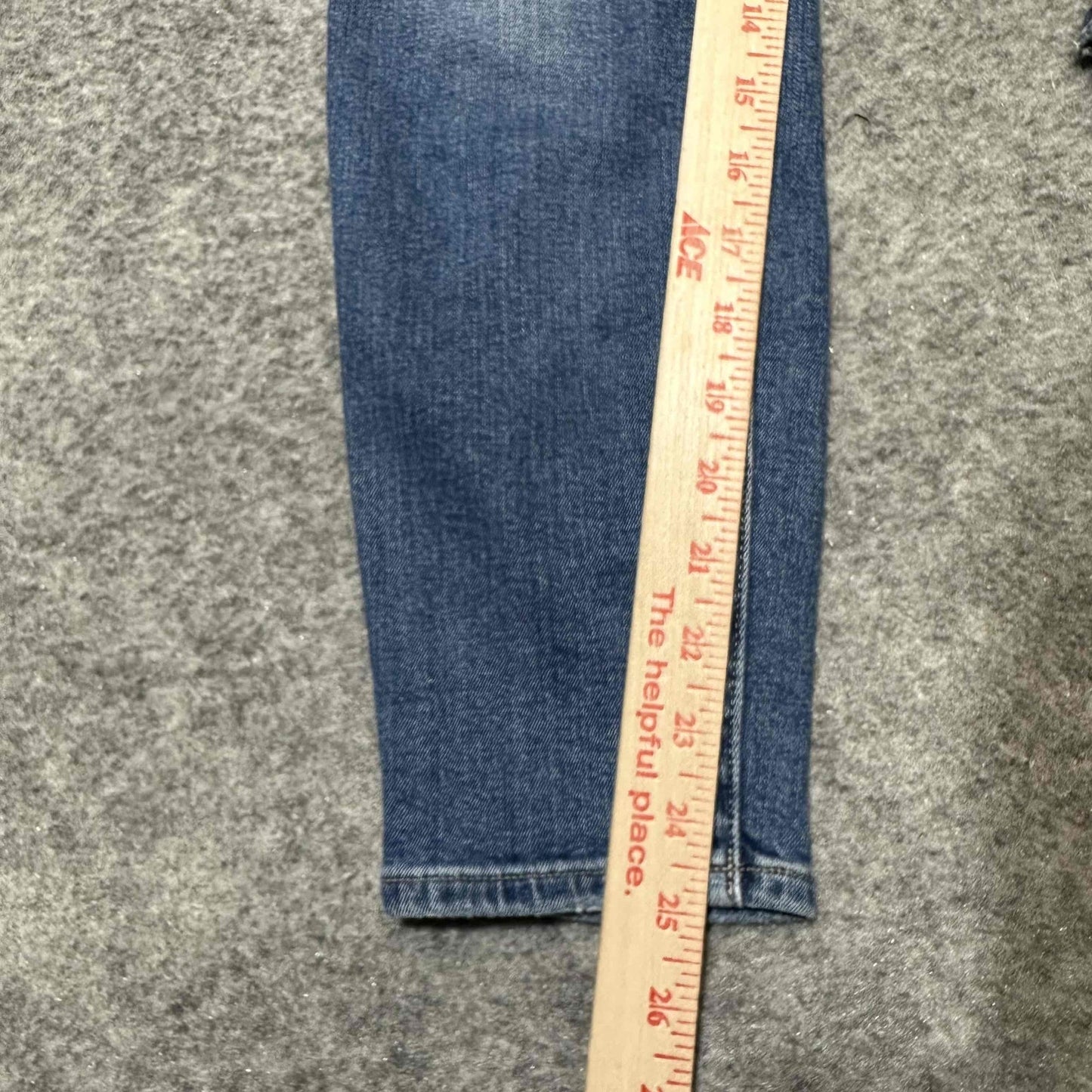 Lucky Brand Women's Ava Mid Rise Crop Skinny Jeans Size 6/28 Blue Medium Wash