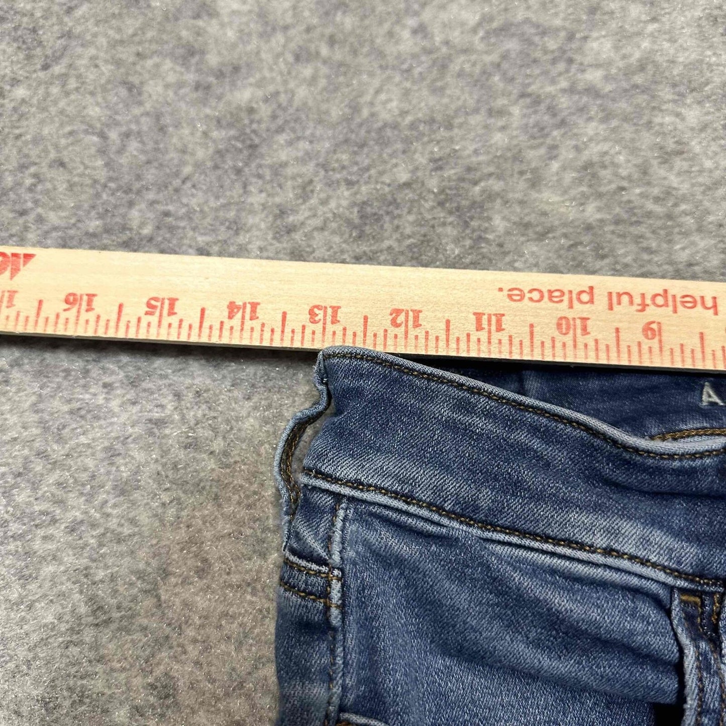 American Eagle Women's Hi Rise Jegging Skinny Jeans Size 4 Blue Medium Denim