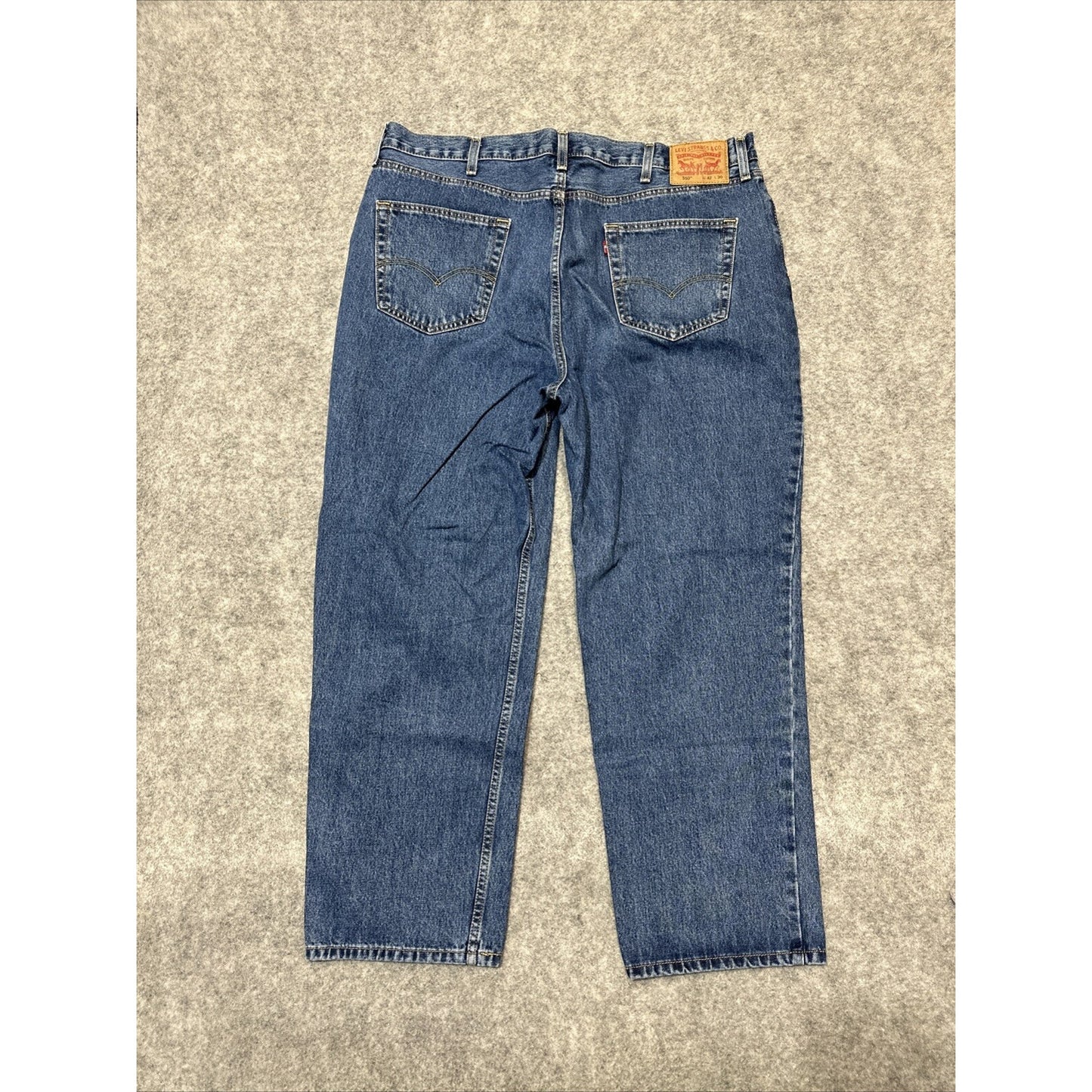 Levi's 550 Relaxed Fit Men's Straight Jeans Size 42x30 Blue Medium Wash Denim