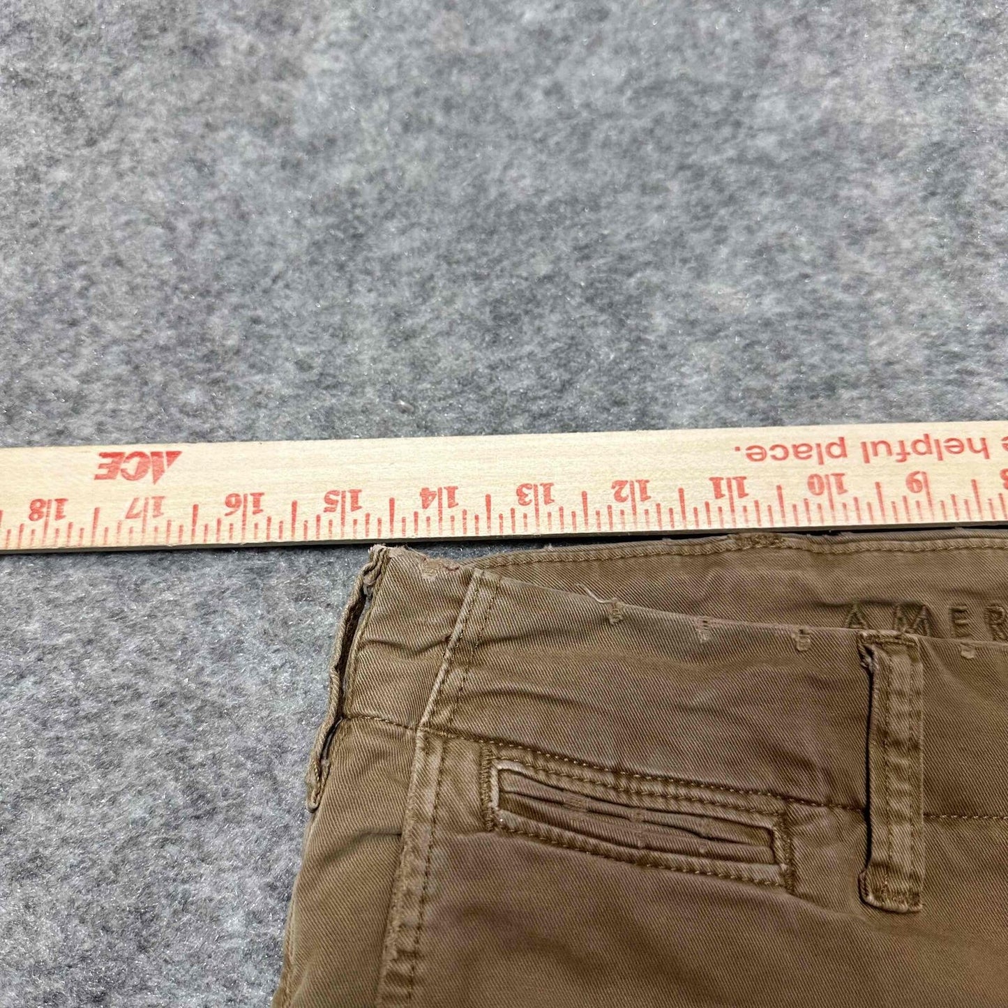American Eagle Men's Chino Pants Size 29x32 Beige Medium Wash