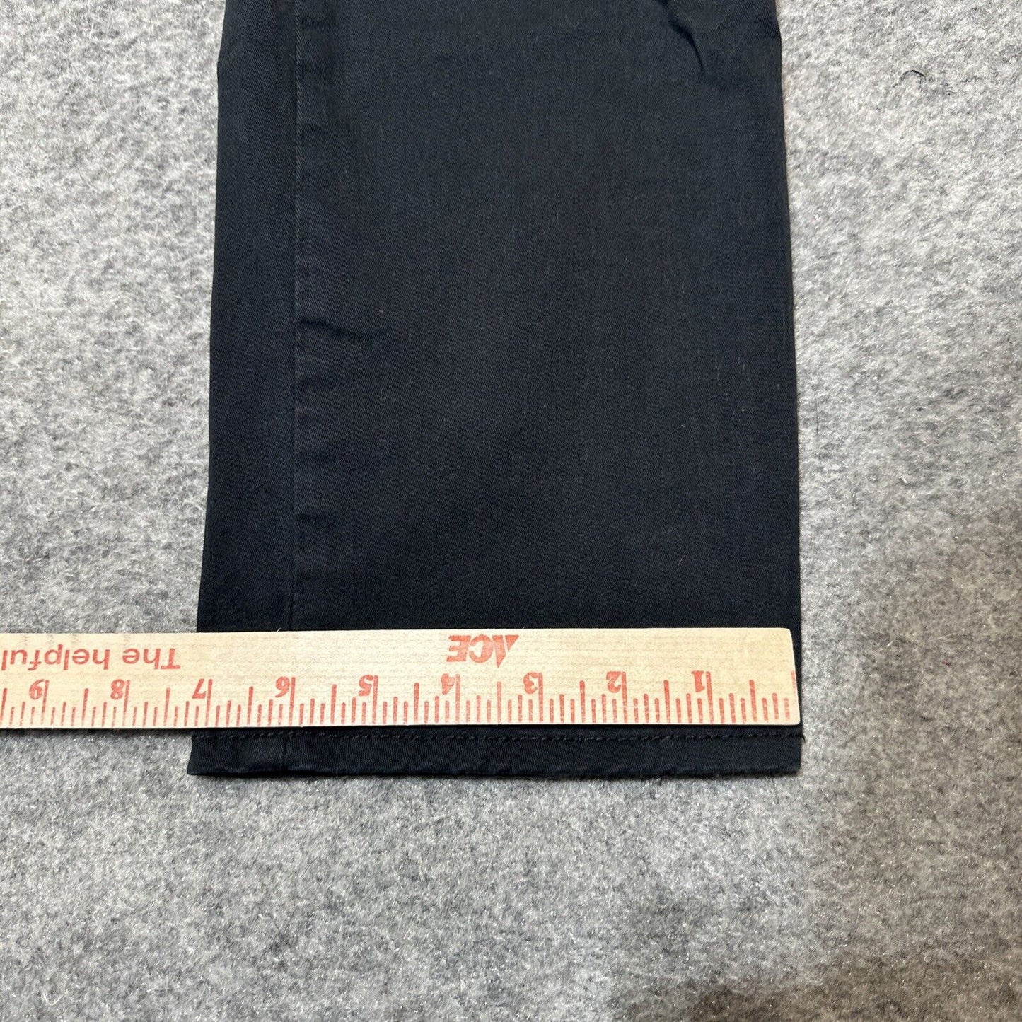 US POLO ASSN. Activate Stretch Men's Straight Jeans Size 29x30 Black Dark Denim