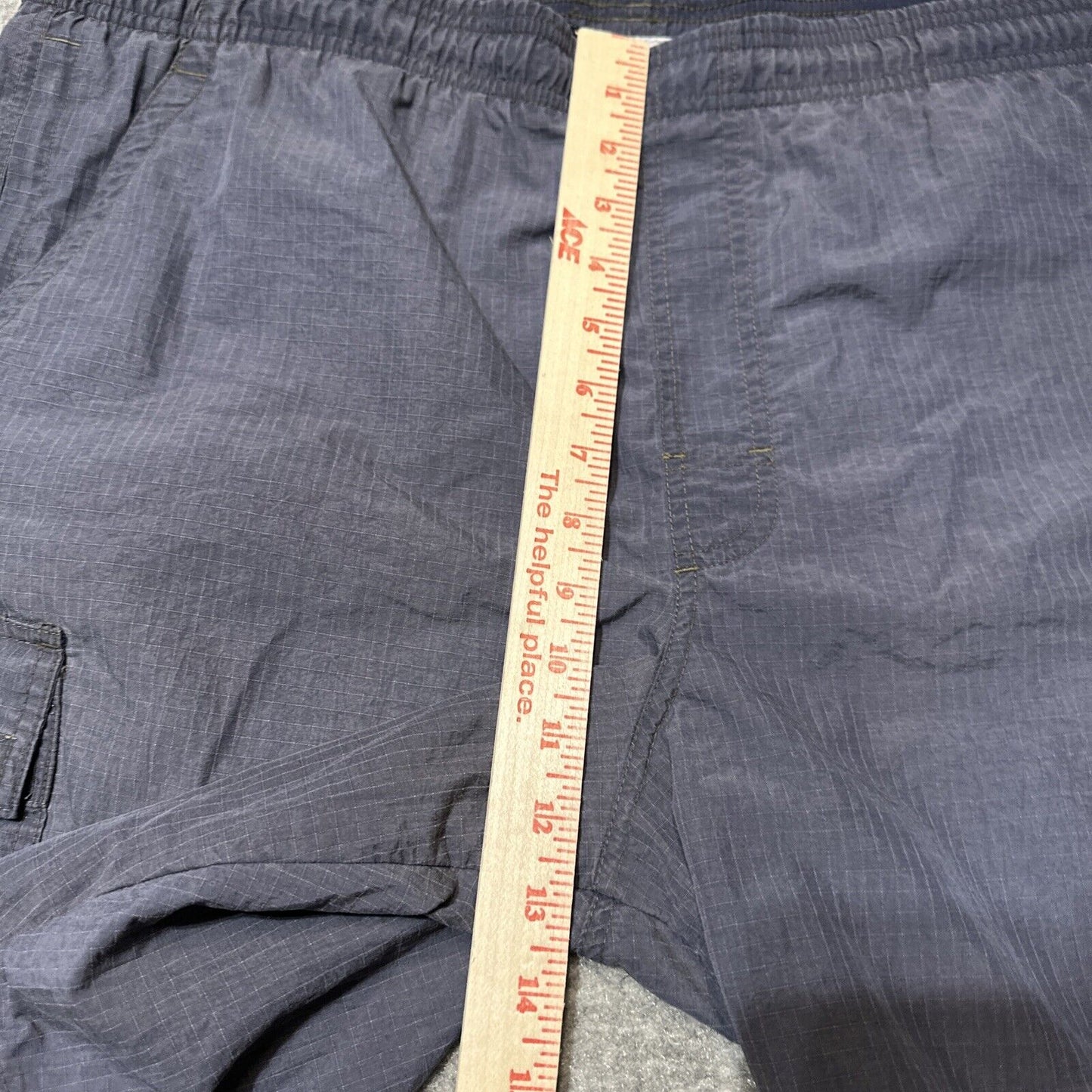 Speedo Men's Lined Swim Shorts Size L Gray Light Wash Shorts