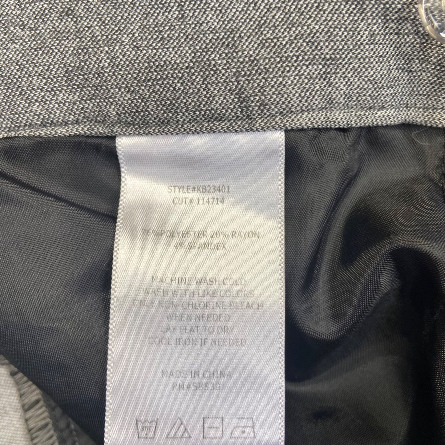Kut from the Kloth Women's Straight Pants Size 0 Gray