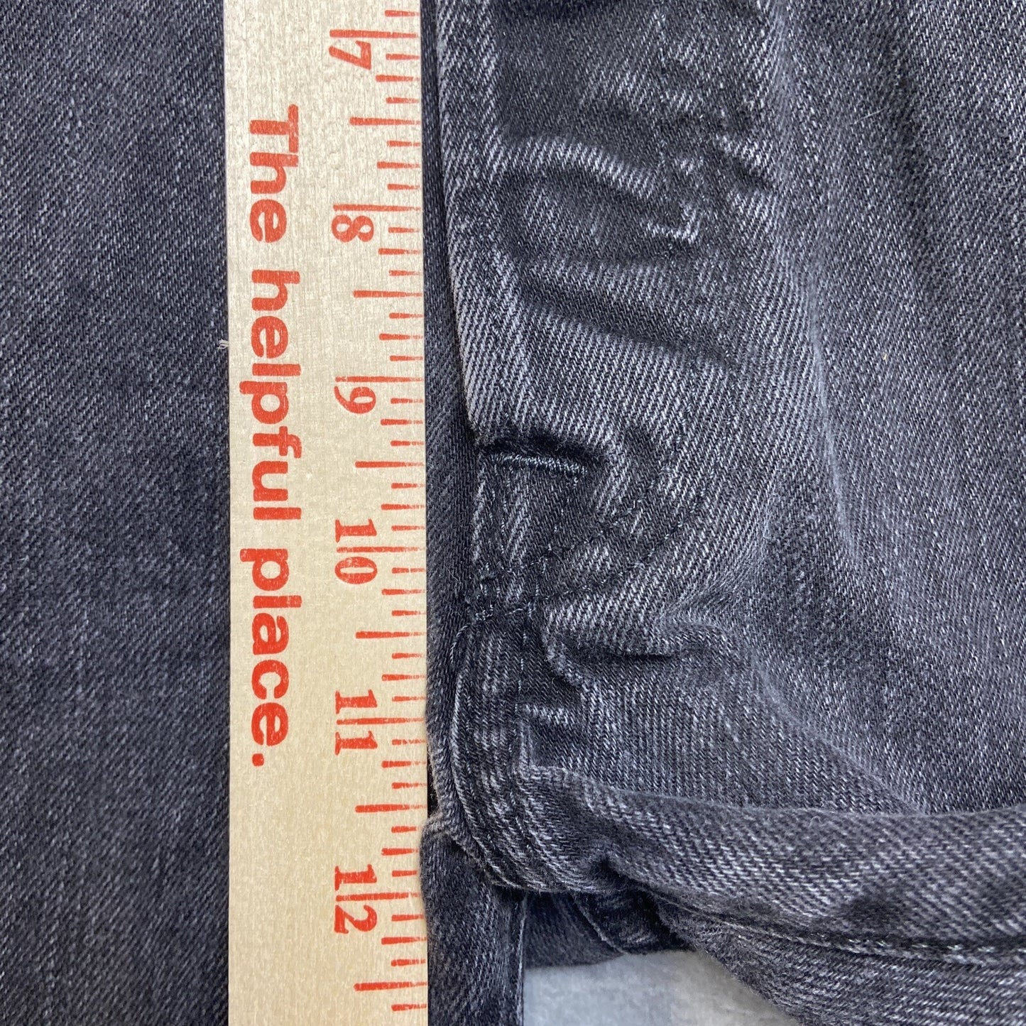 Levi’s 501 Straight Jeans Men’s Size 36x34 Black Denim