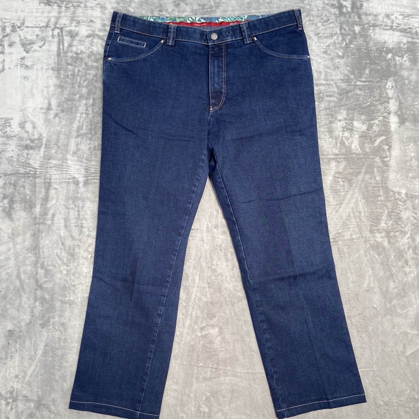 Meyer Modern Comfort Straight Jeans Men's Size 36x30 Dark Blue