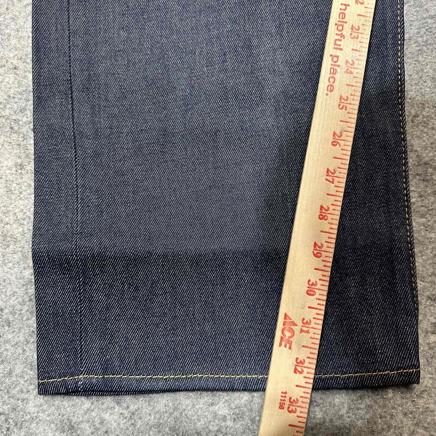 New Levis 501XX Shrink To Fit Men's Original Jeans Size 44x32 Blue Dark Denim