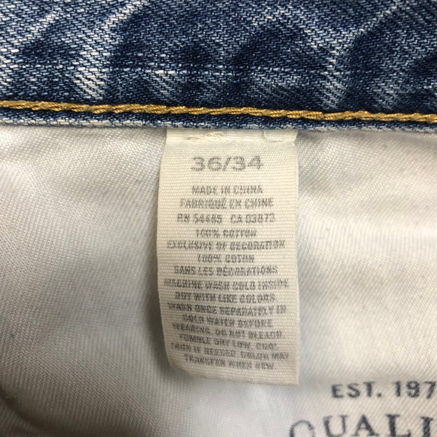 American Eagle Hi Rise Cut Off Shorts Women's Size 38 Light Blue Denim