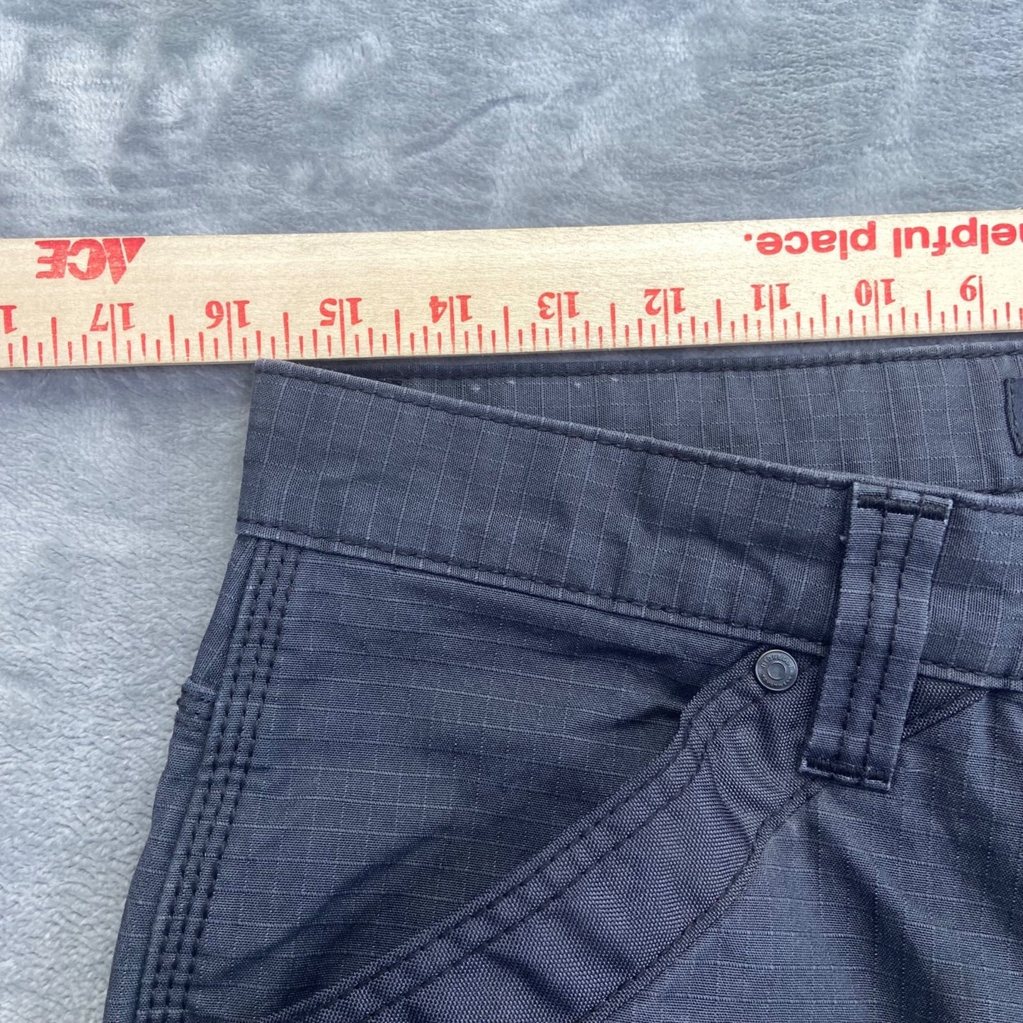 Ridgecut Men's Ripstop Carpenter Work Pants 32x32 Gray Pants
