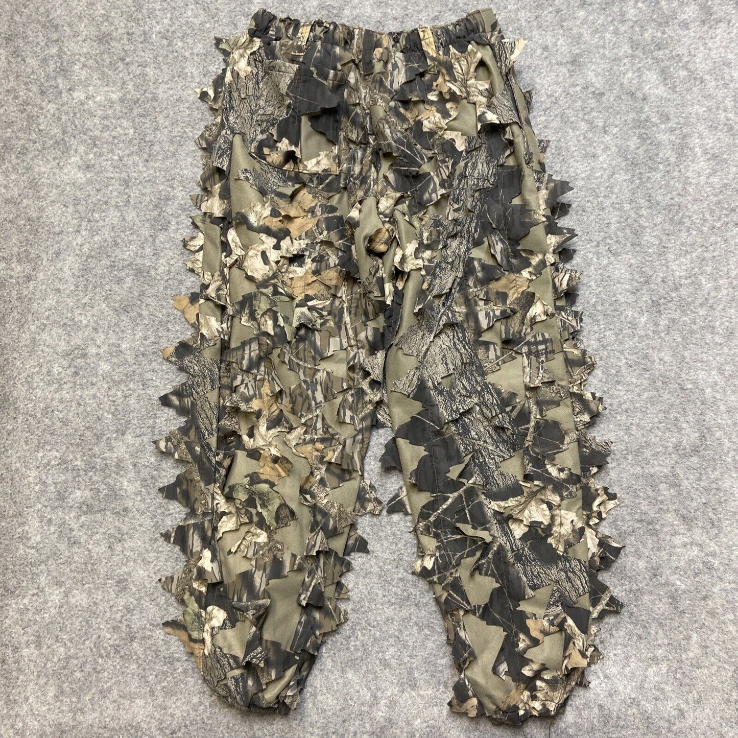 Vintage ScentLok 3D Leafy Ghillie Camo Hunting Pants Men's M/L Green Camoflauge