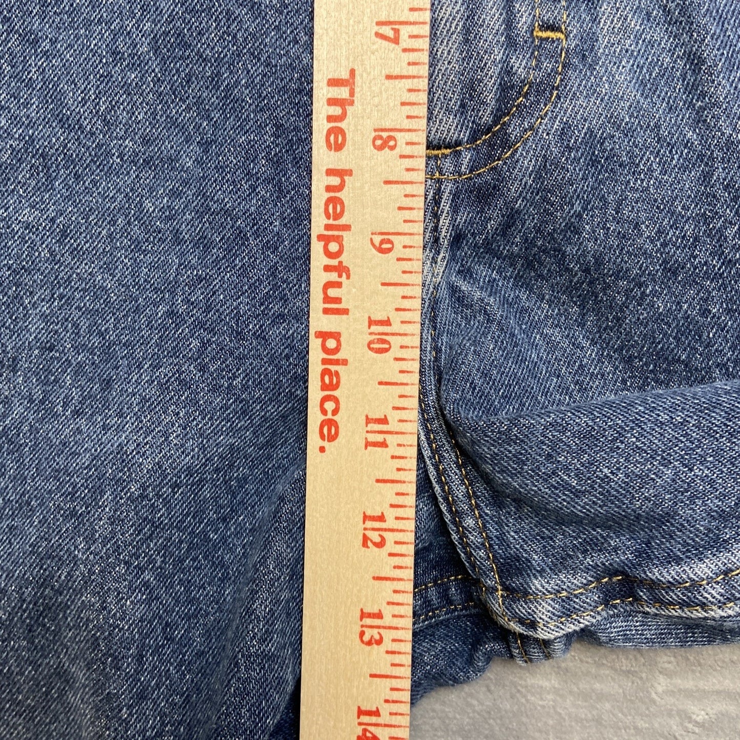 Wrangler Authentics Straight Jeans Men’s Size 40x27 Blue Denim