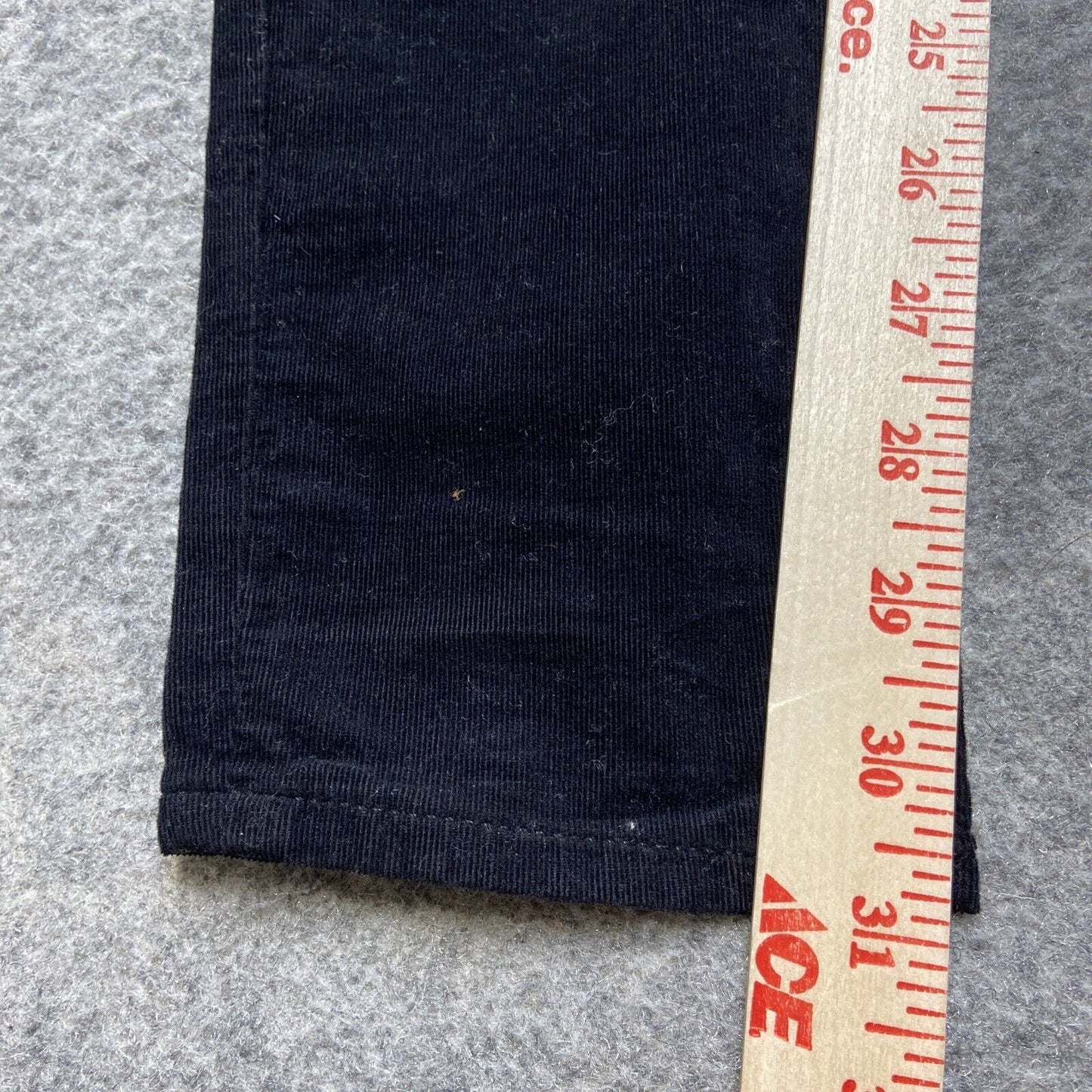AG Adriano Goldschmied The Farah Skinny High Rise Corduroy Jeans Womens 29 Black