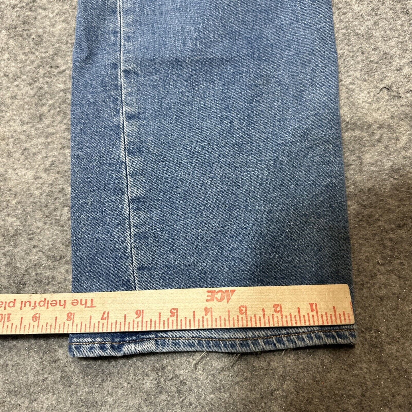 Levi's 501XX Original Fit Men's Straight Work Jeans Size 36x32 Blue Light Denim