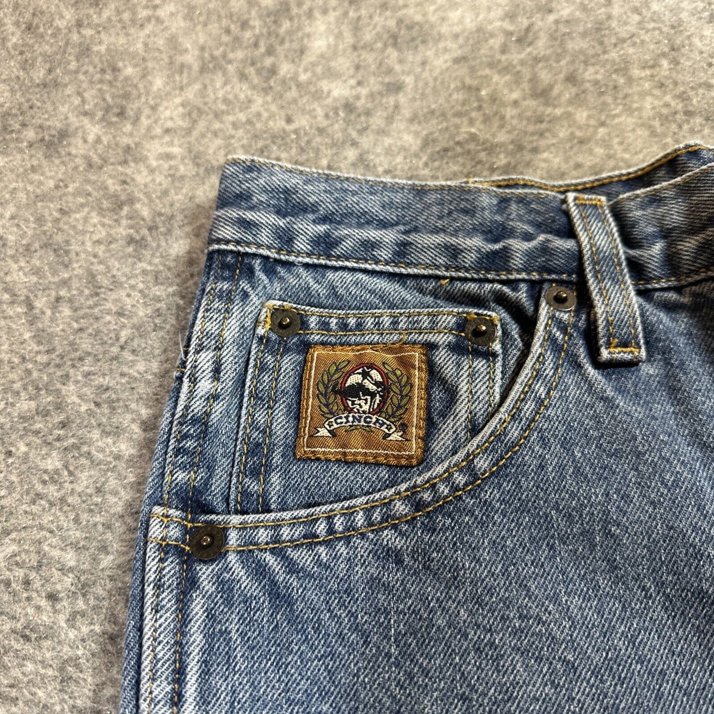 Cinch Bronze Label Slim Fit Jeans Men's Size 29x34 Blue Denim Western Wear