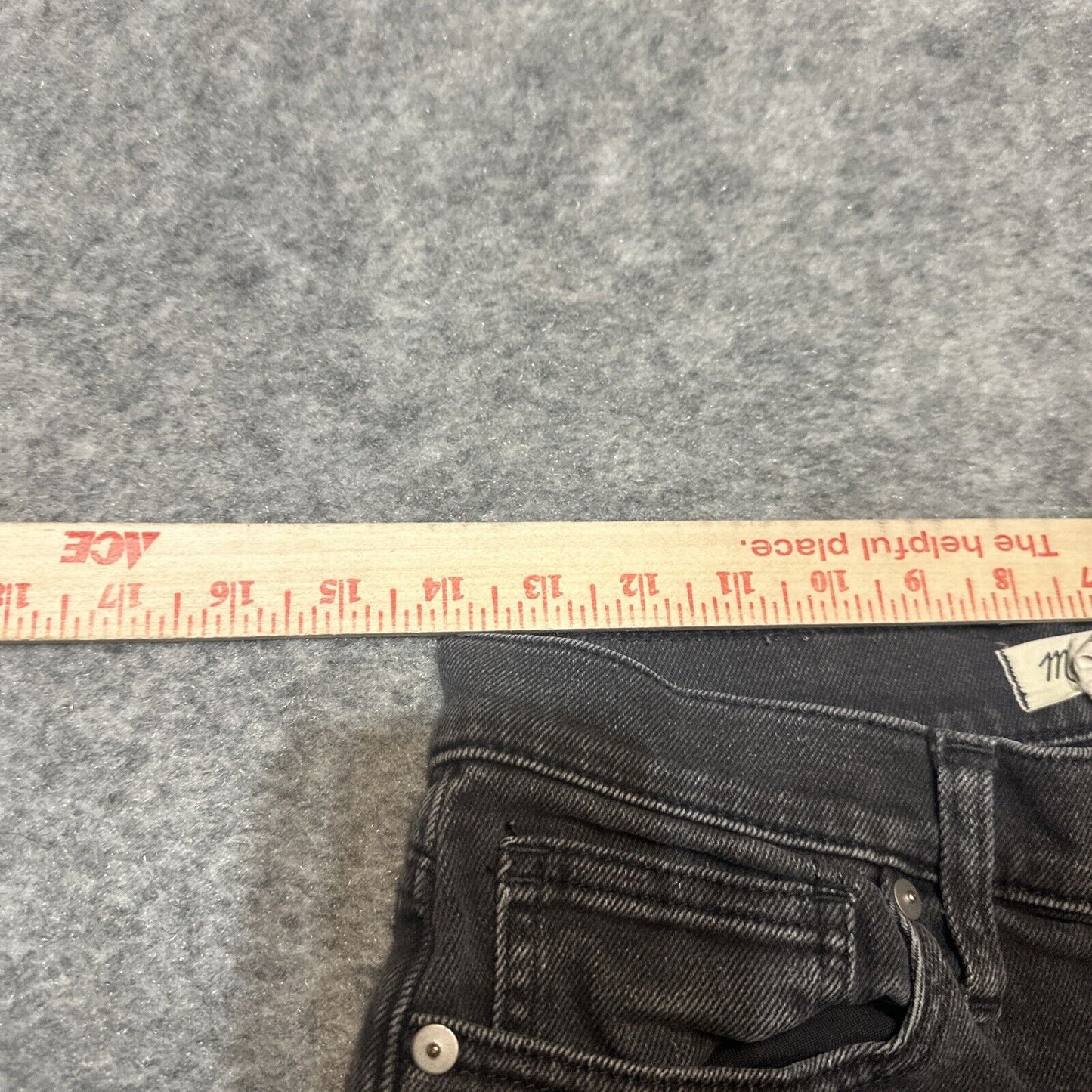 Madewell The Girl Jean Women's Distressed Straight Jeans Size 25P
