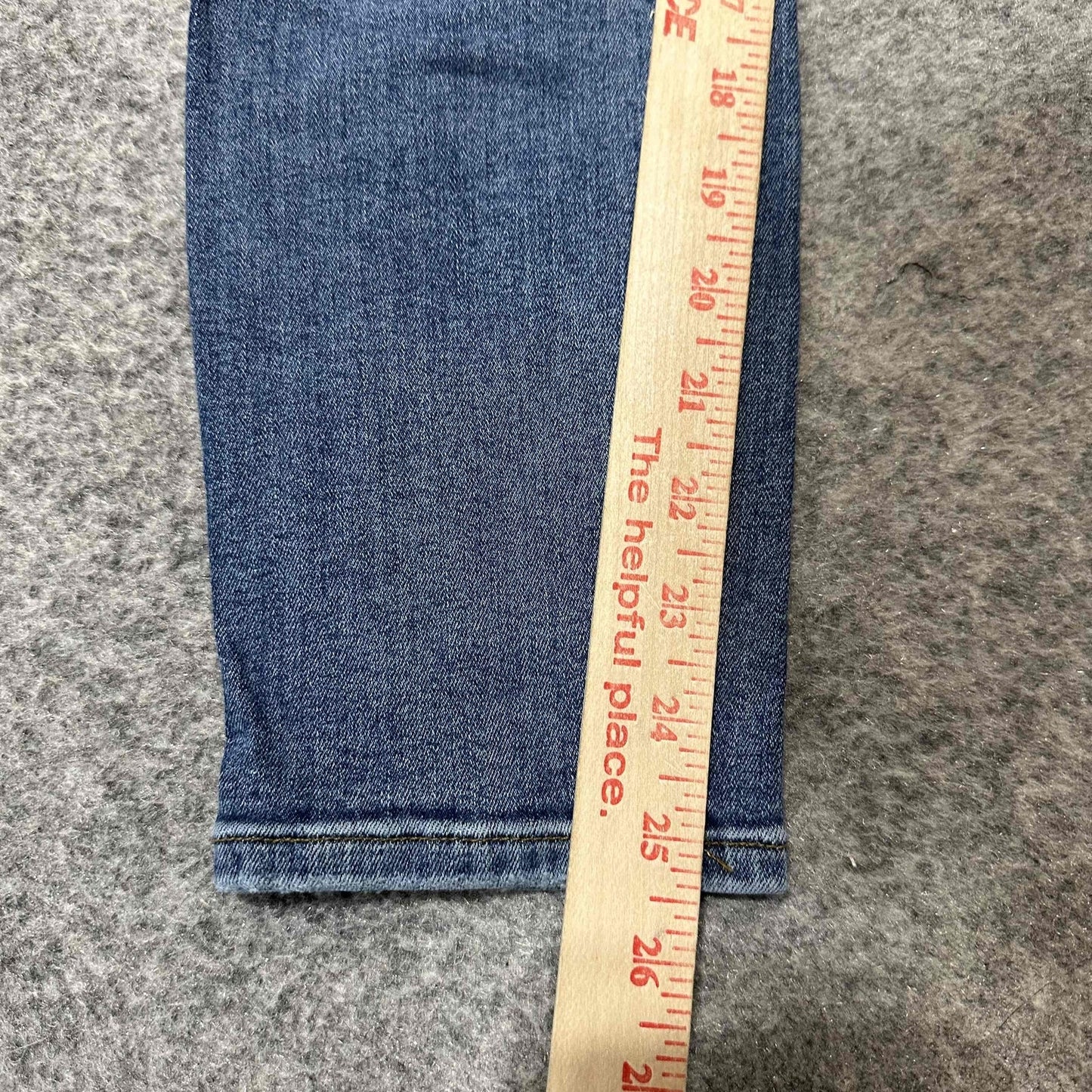 Good American Women's Distressed Skinny Jeans Size 0/25 Blue Denim