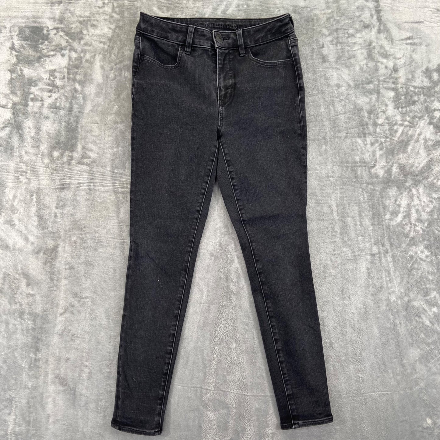 American Eagle Women's The Dream Jean Skinny Jeans Size 6 Black