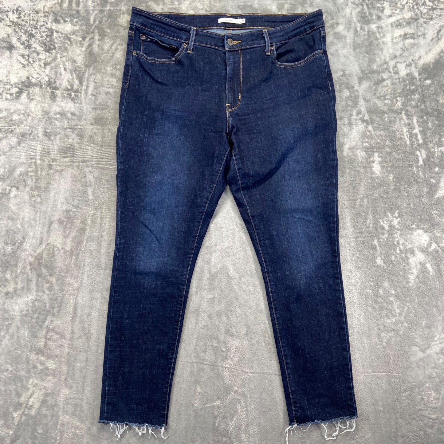 Levi's 711 Skinny Women's Jeans Size 33 Dark Wash Denim
