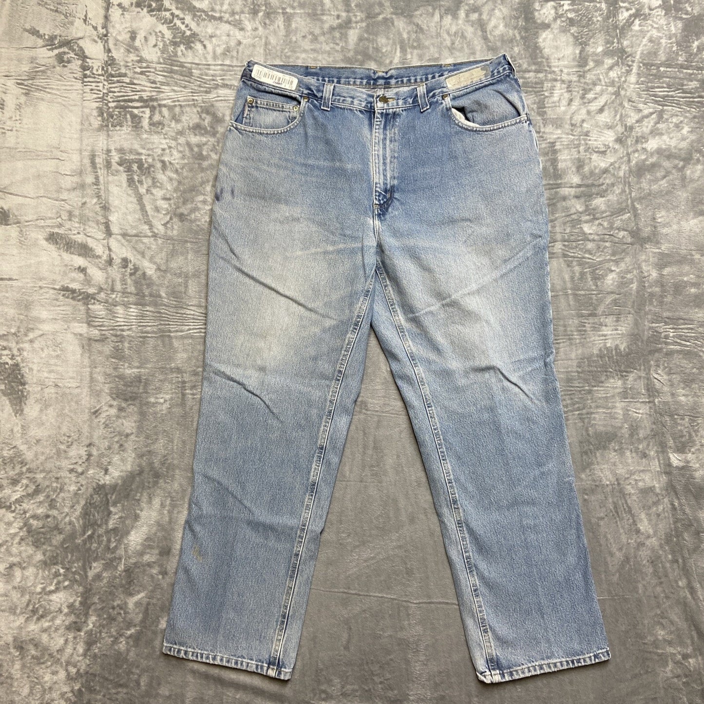 Lot of 4 Carhartt Relaxed Fit Jeans Men's 40x30 Blue Wholesale Work Jeans