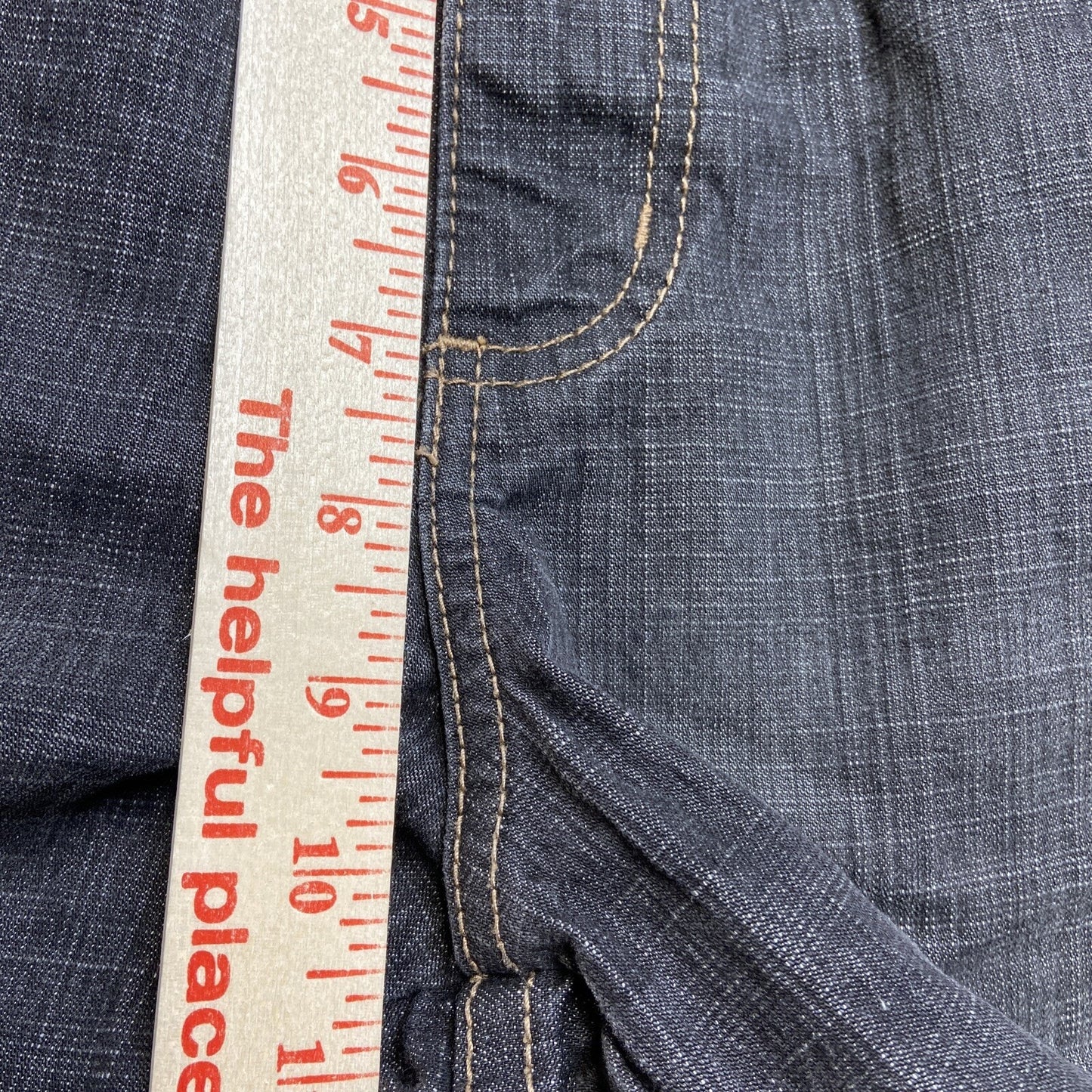 Coldwater Creek Embroidered Bootcut Jeans Women’s Size 30 Black Denim