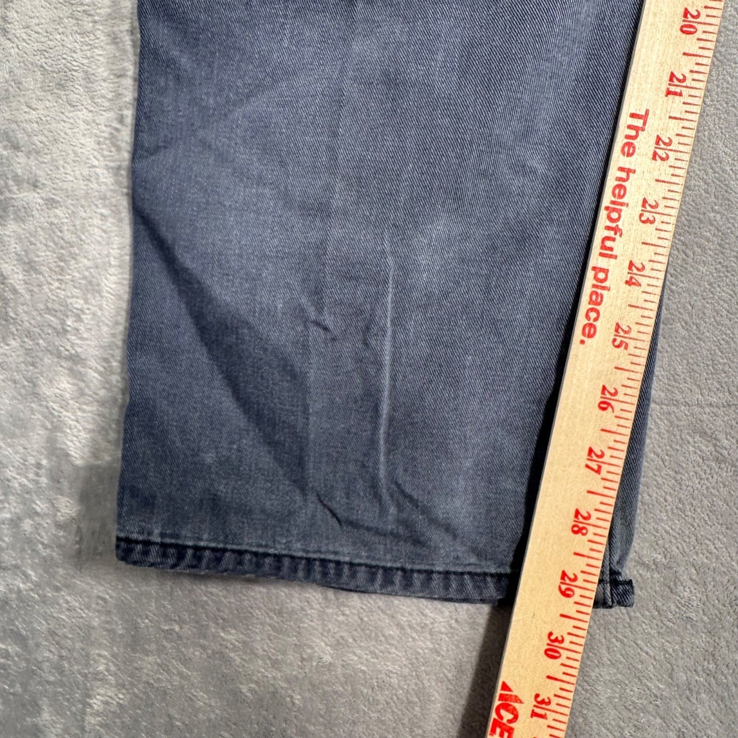 Carhartt FR Men's Straight Pants 36x30 Dark Blue Work Pants Flame Resistant