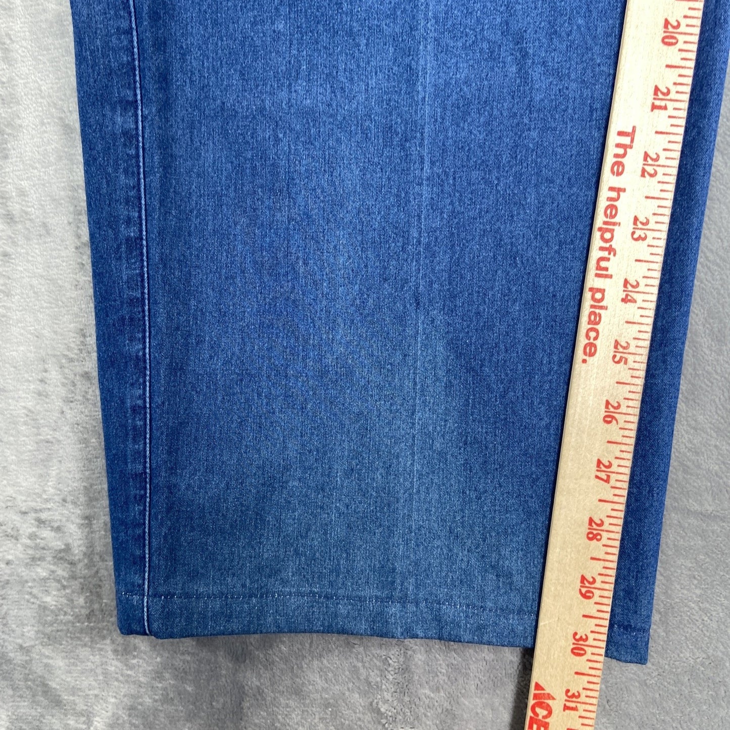 Vintage Zanella Pleated Straight Jeans Men's Size 36 Blue Denim