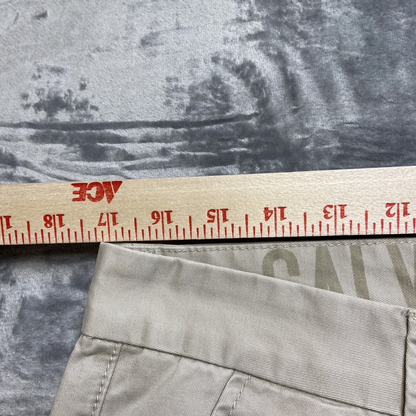 Calvin Klein Straight Chino Pants Men's Size 34 White Pants