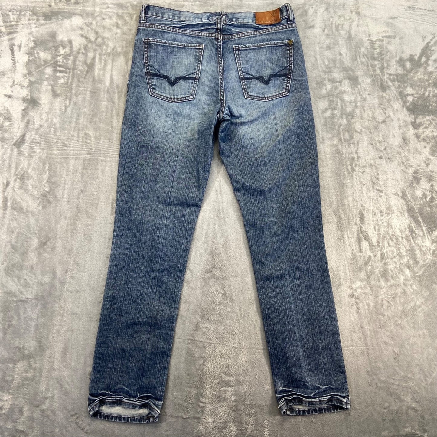 Guess Women's Skinny Jeans Size 18 Blue Dark Wash