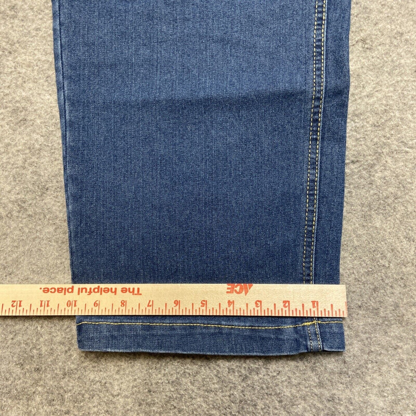 Vintage Duke Habands Authentic Fit Jeans Men's Size 44/M Blue Denim