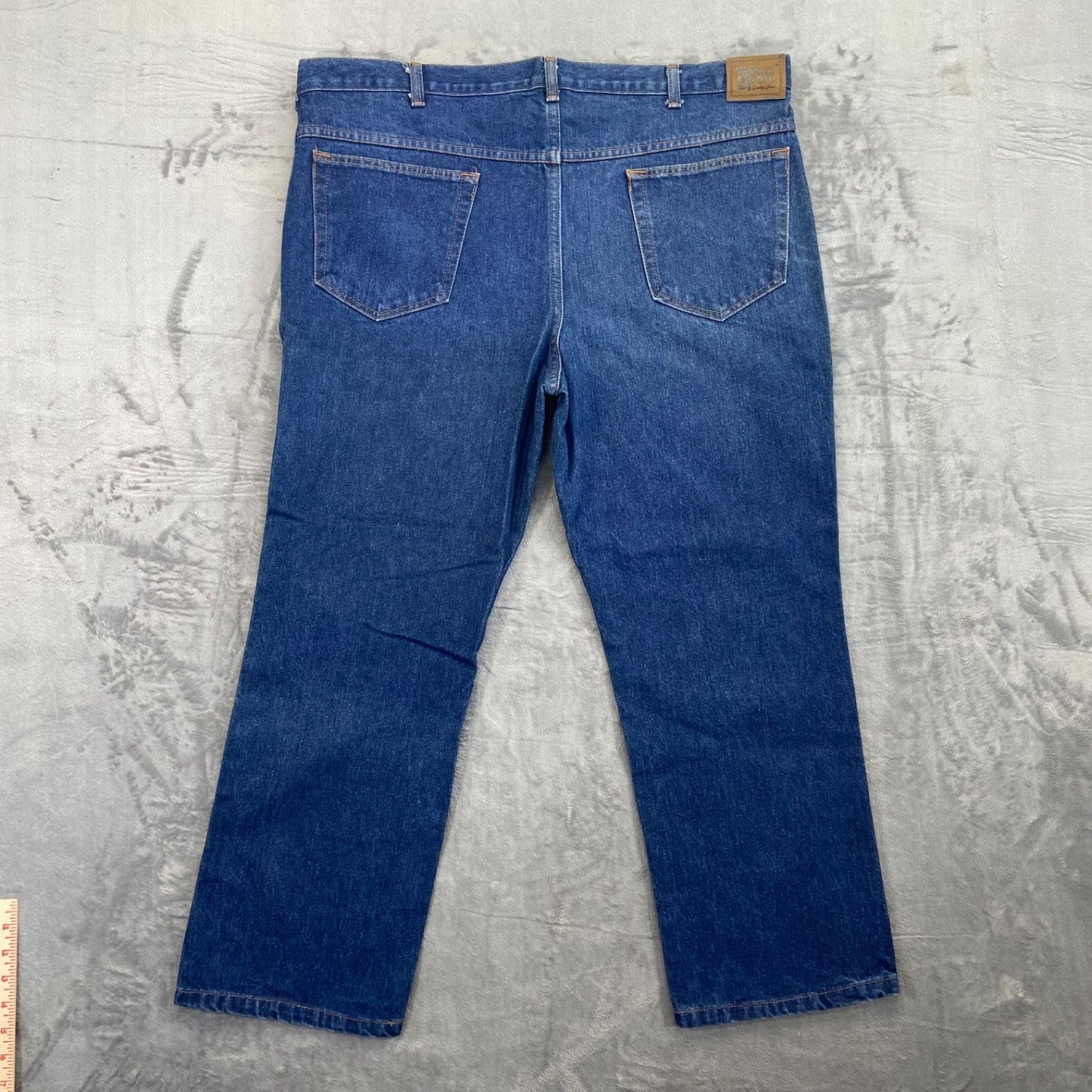 Work n' Sport Men's Quality Jeans 42x28 Blue Denim Regular