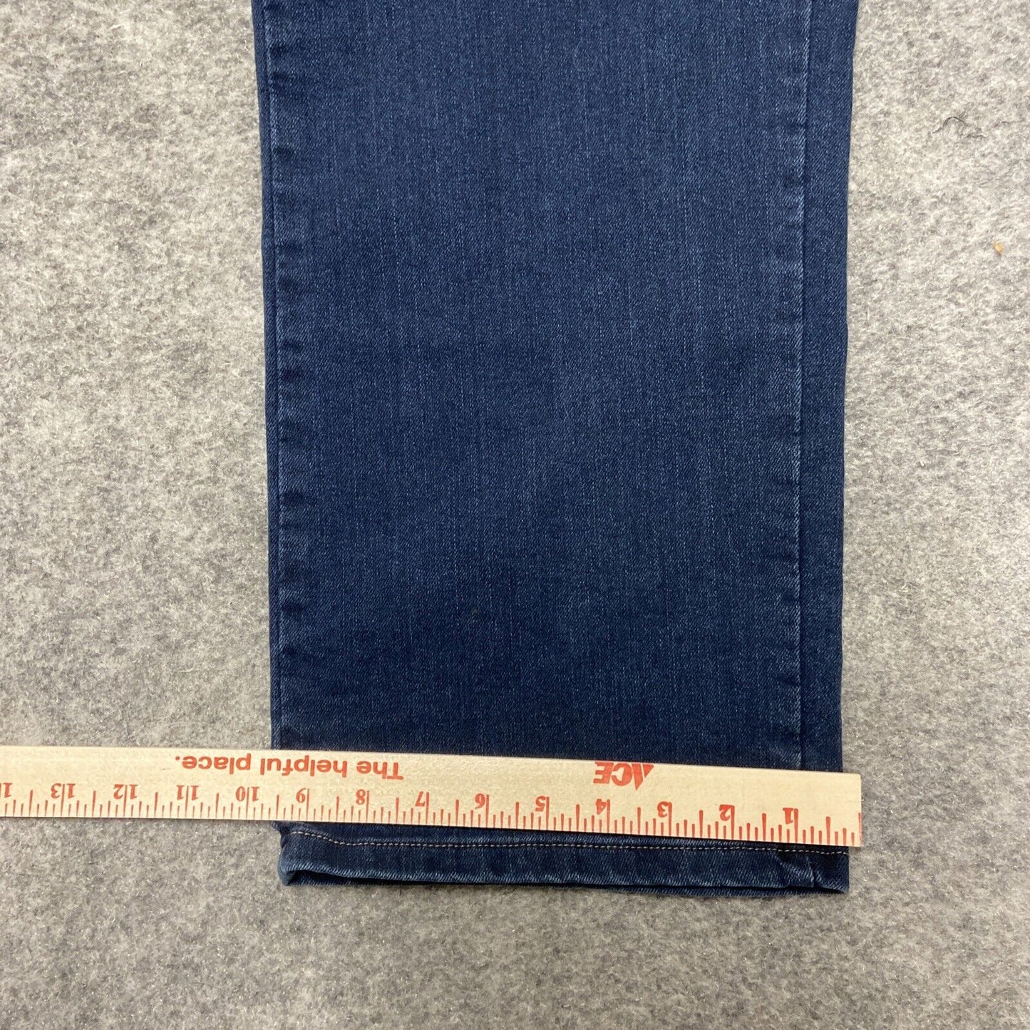 New Lee Relaxed Fit At The Waist Straight Leg Jeans Women's 18S Dark Blue Denim