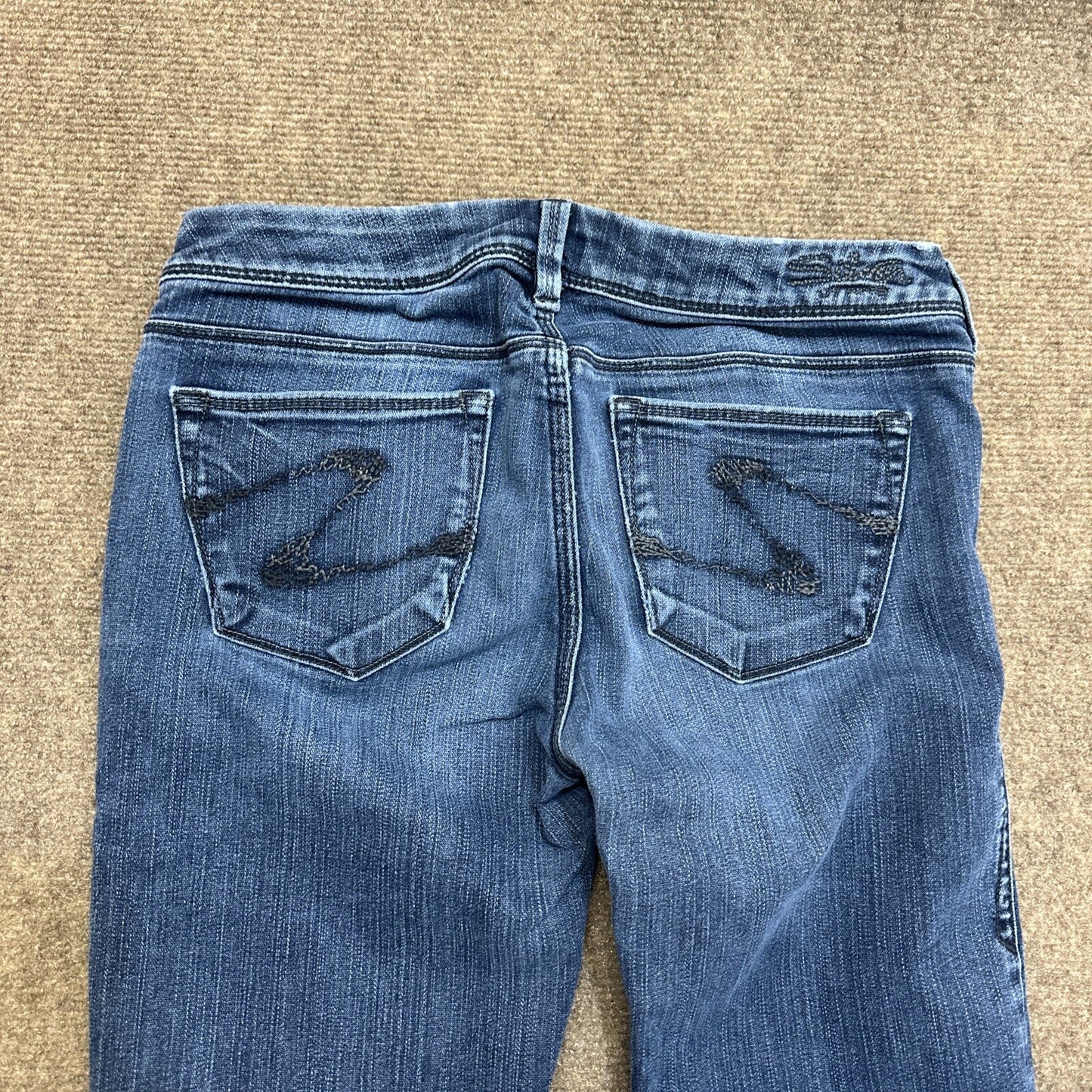Silver Sienna Women's Skinny Jeans Size 27 Blue Medium Wash Denim