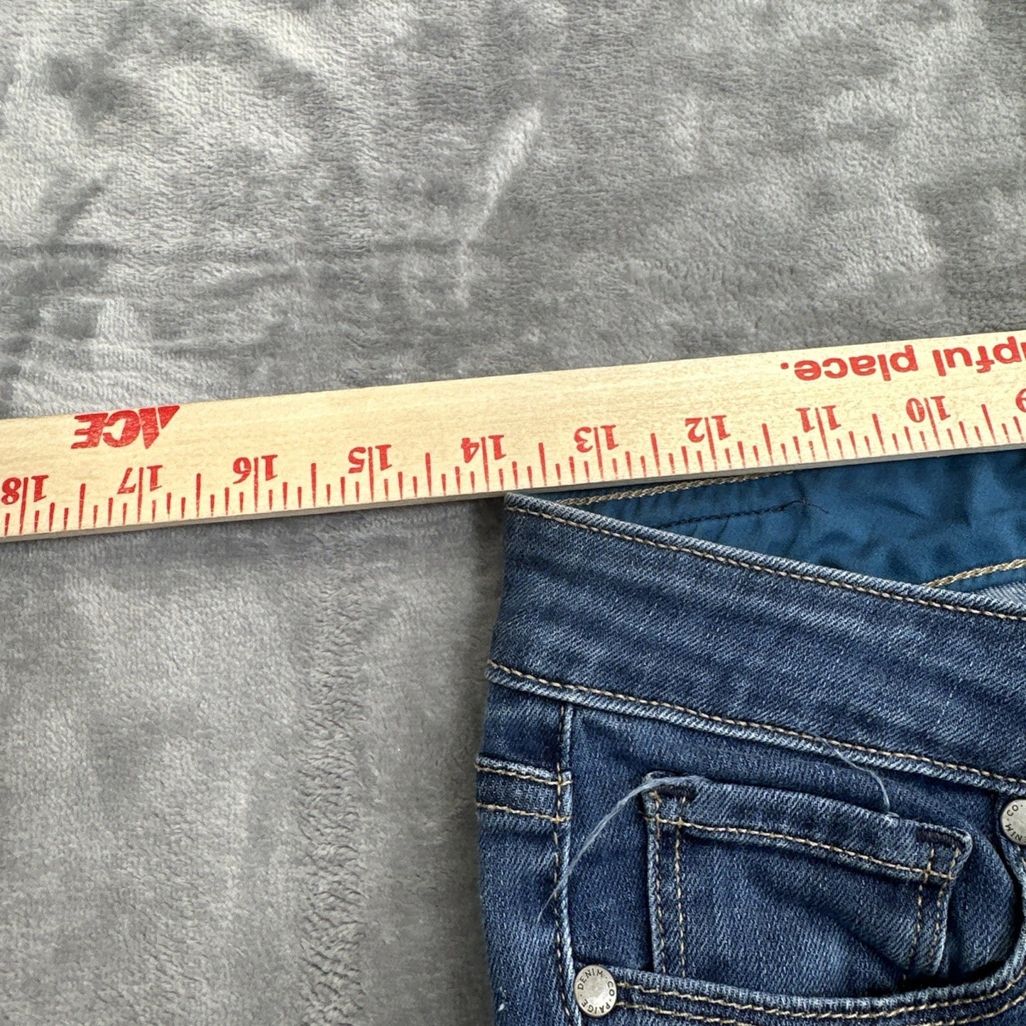 Paige Skyline Ankle Peg Skinny Jeans Women's Size 27 Blue Denim