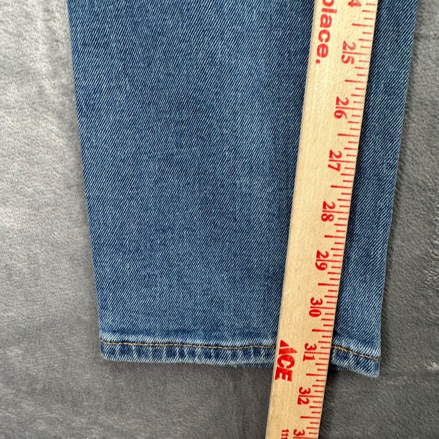 H&M Men's Skinny Jeans Distressed Light Wash Size 34x34 #2016