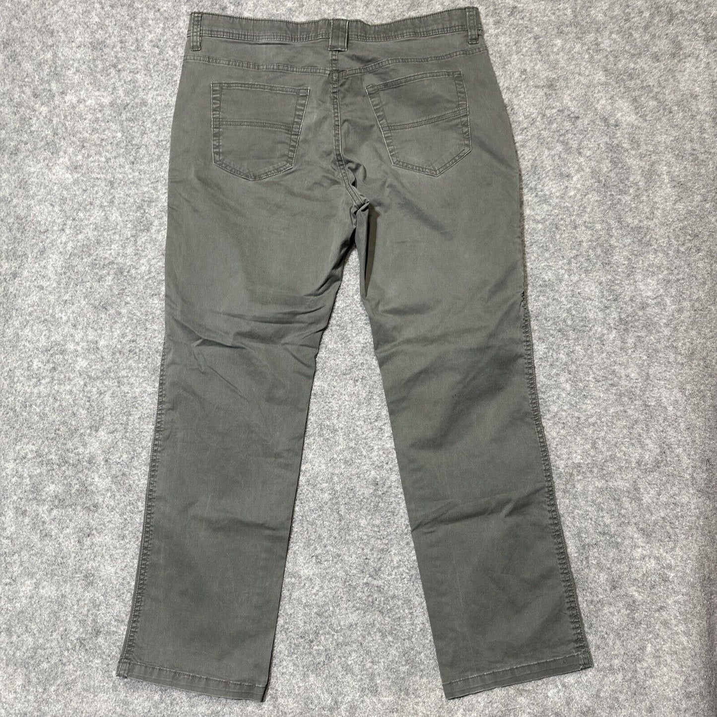 Weatherproof Men's Straight Utility Pants Size 38x32 Gray Pants