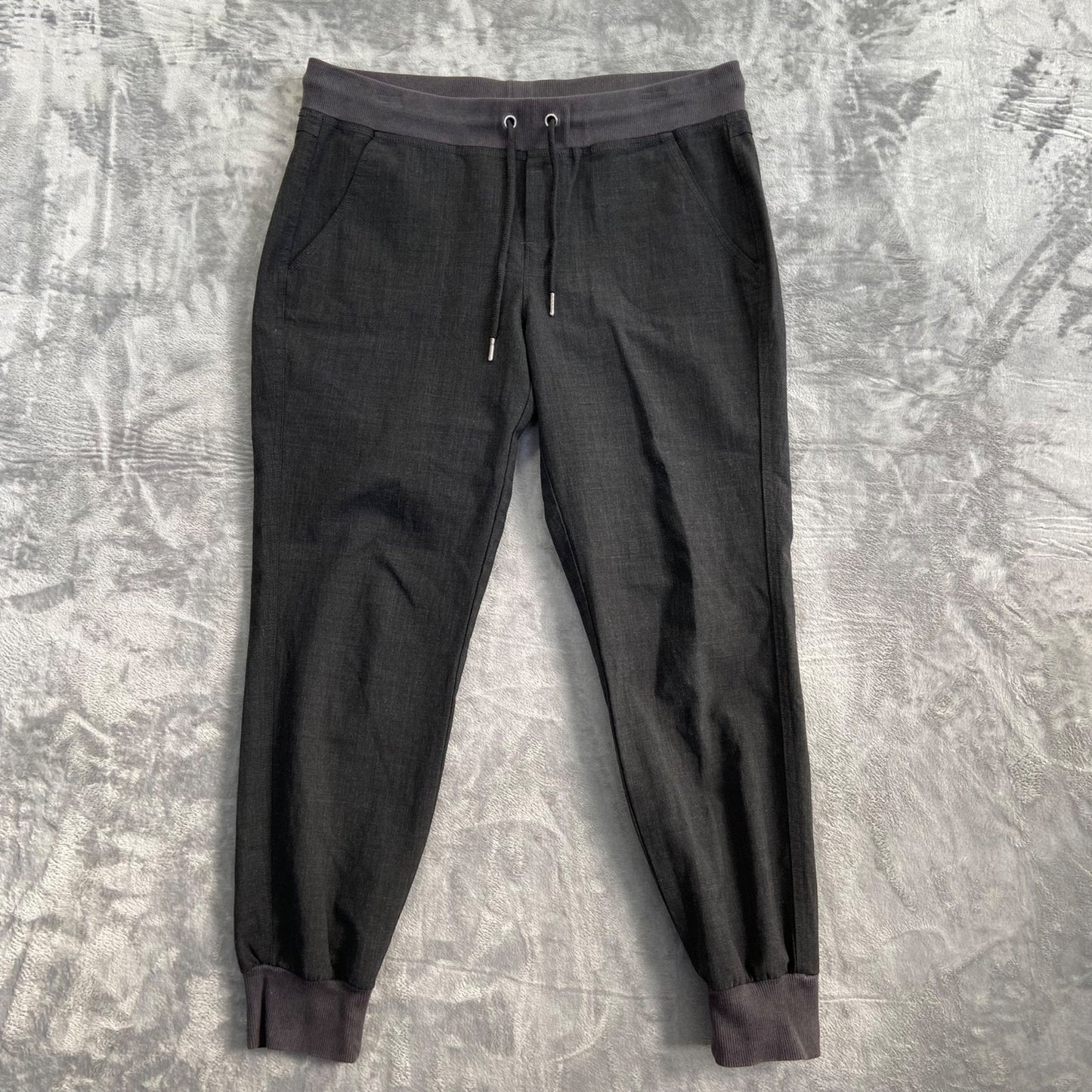 Athleta Women's Jogger Pants Size M Black Cotton Blend Casual