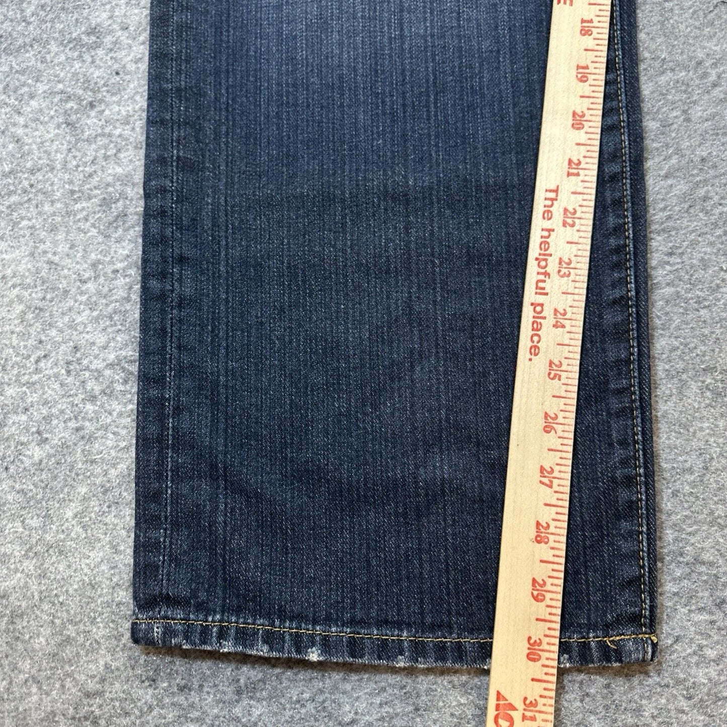 Calvin Klein Bootcut Jeans Men's Size 38x30 Dark Blue Denim