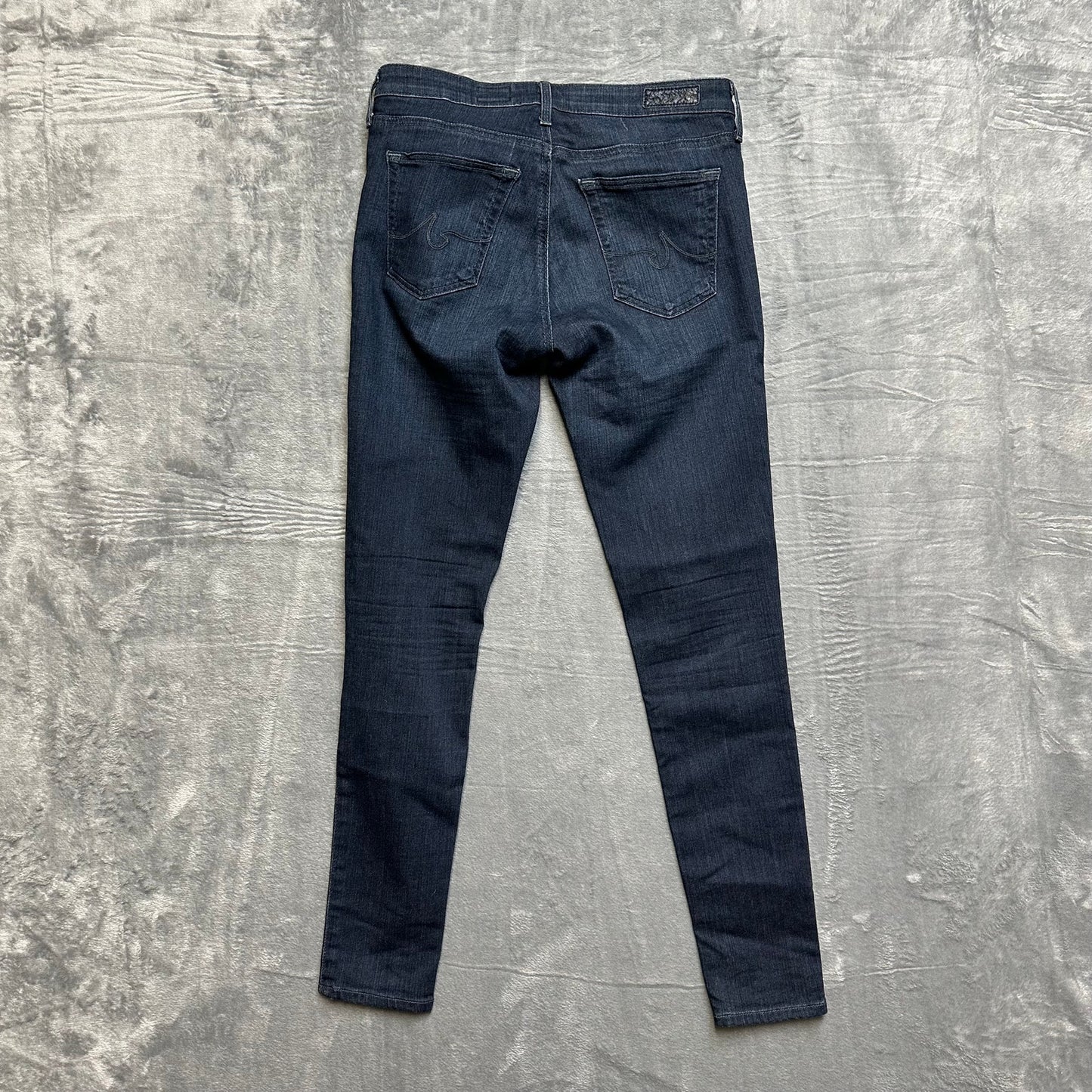 Adriano Goldschmied The Legging Ankle Skinny Jeans Women's Sz 27 Dark Blue