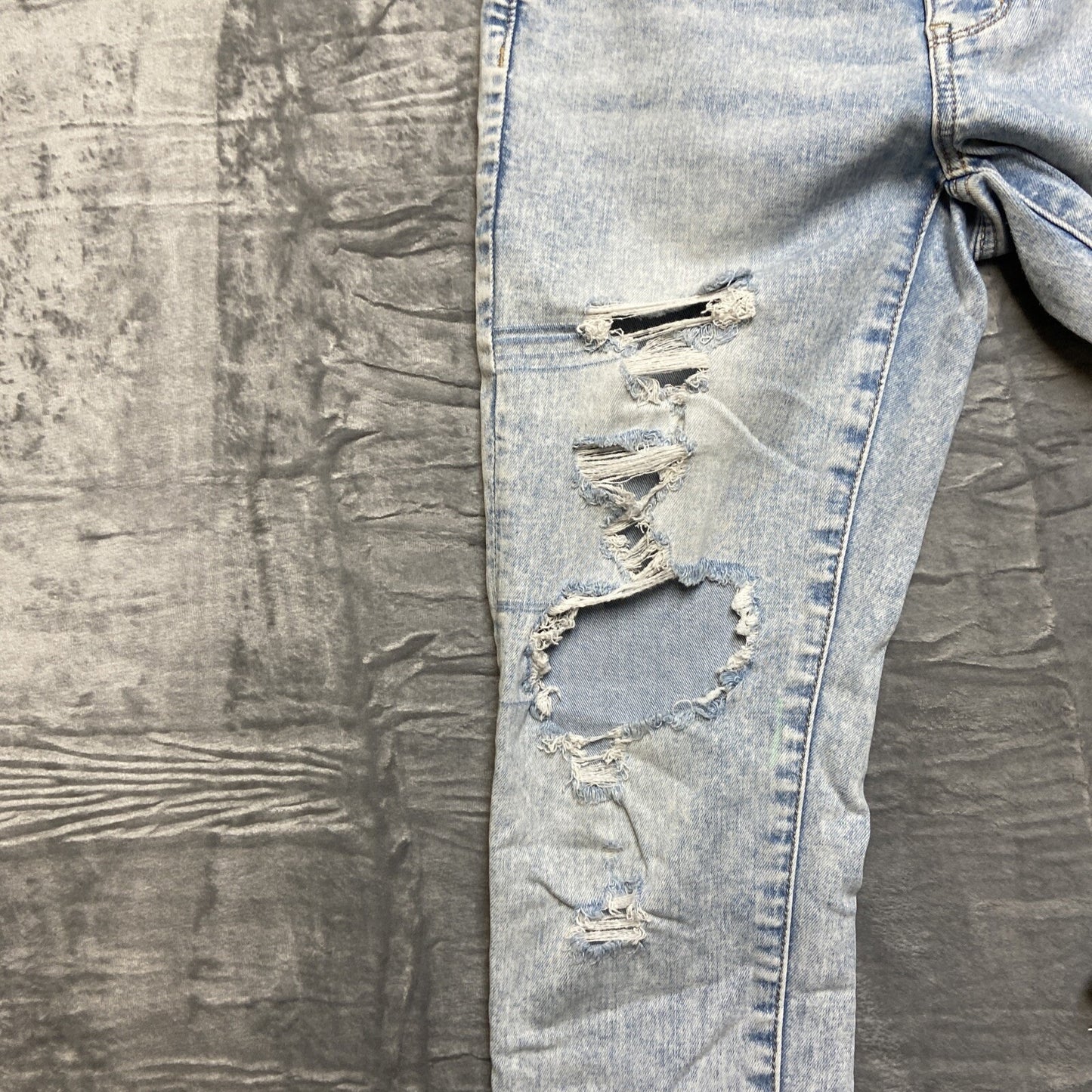 American Eagle Next Level Stretch Distressed Super Hi Rise Jegging Womens 2S