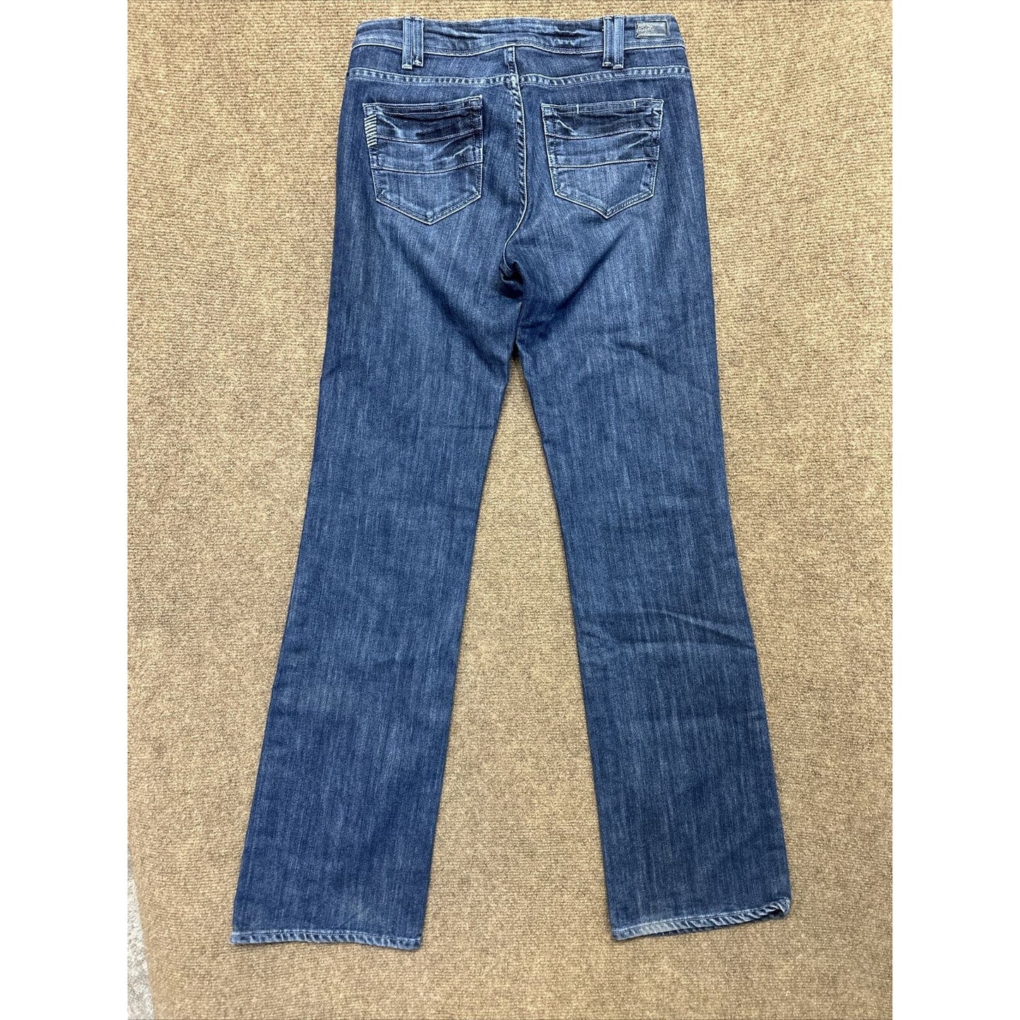 Paige Pacific Heights Bootcut Jeans Womens Sz 27 Blue Dark Wash Denim