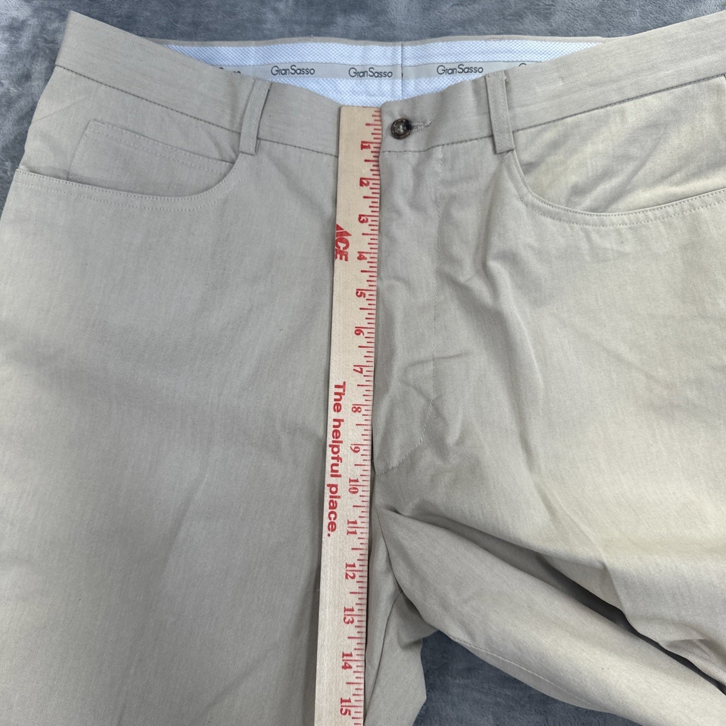 Gran Sasso Casual Pants Chino Pants Men's Size 36 Beige Cream