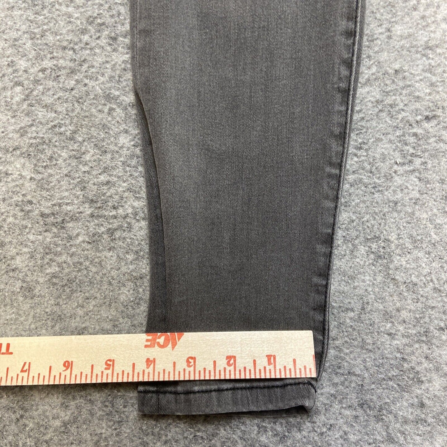 KUT From The Kloth High Rise Toothpick Skinny Jeans Women's Size 6 Gray Denim