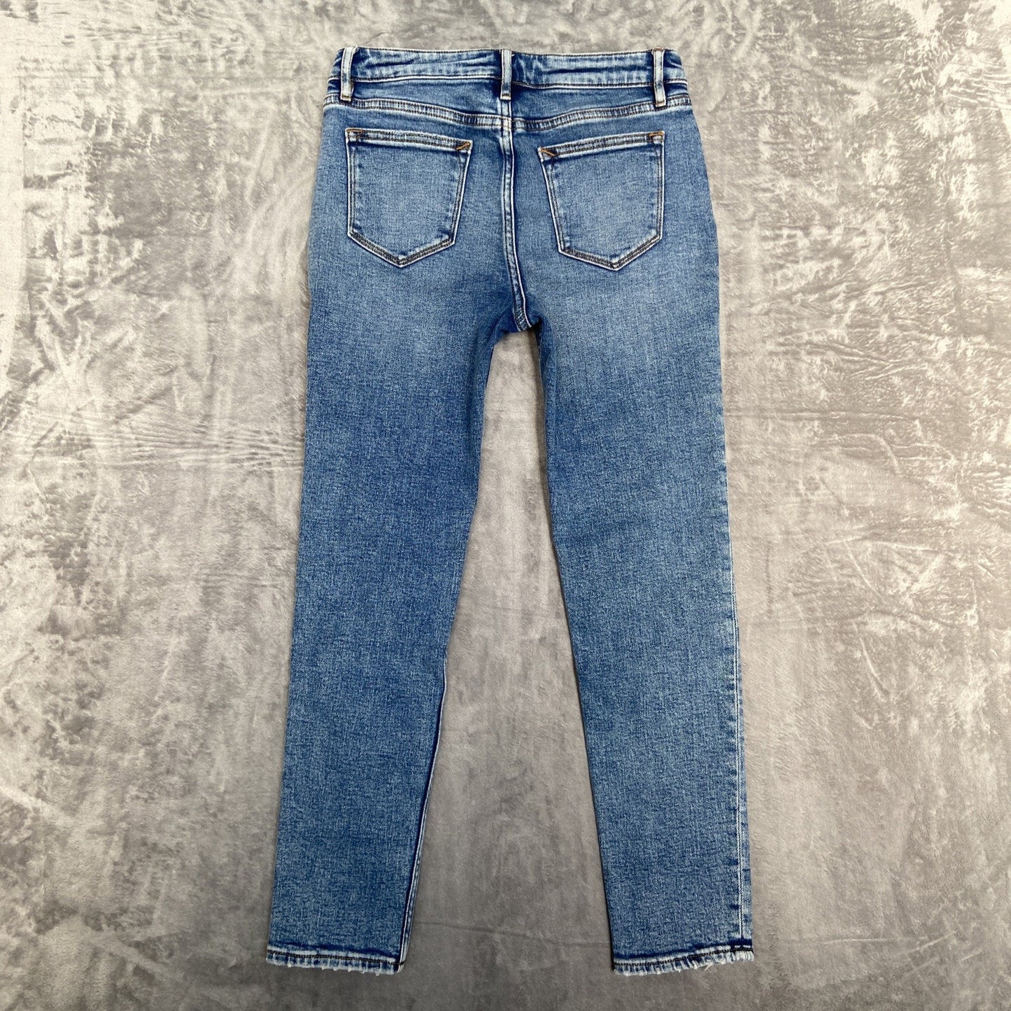 Driftwood Jackie Skinny Jeans Women's Size 26x27 Blue Denim