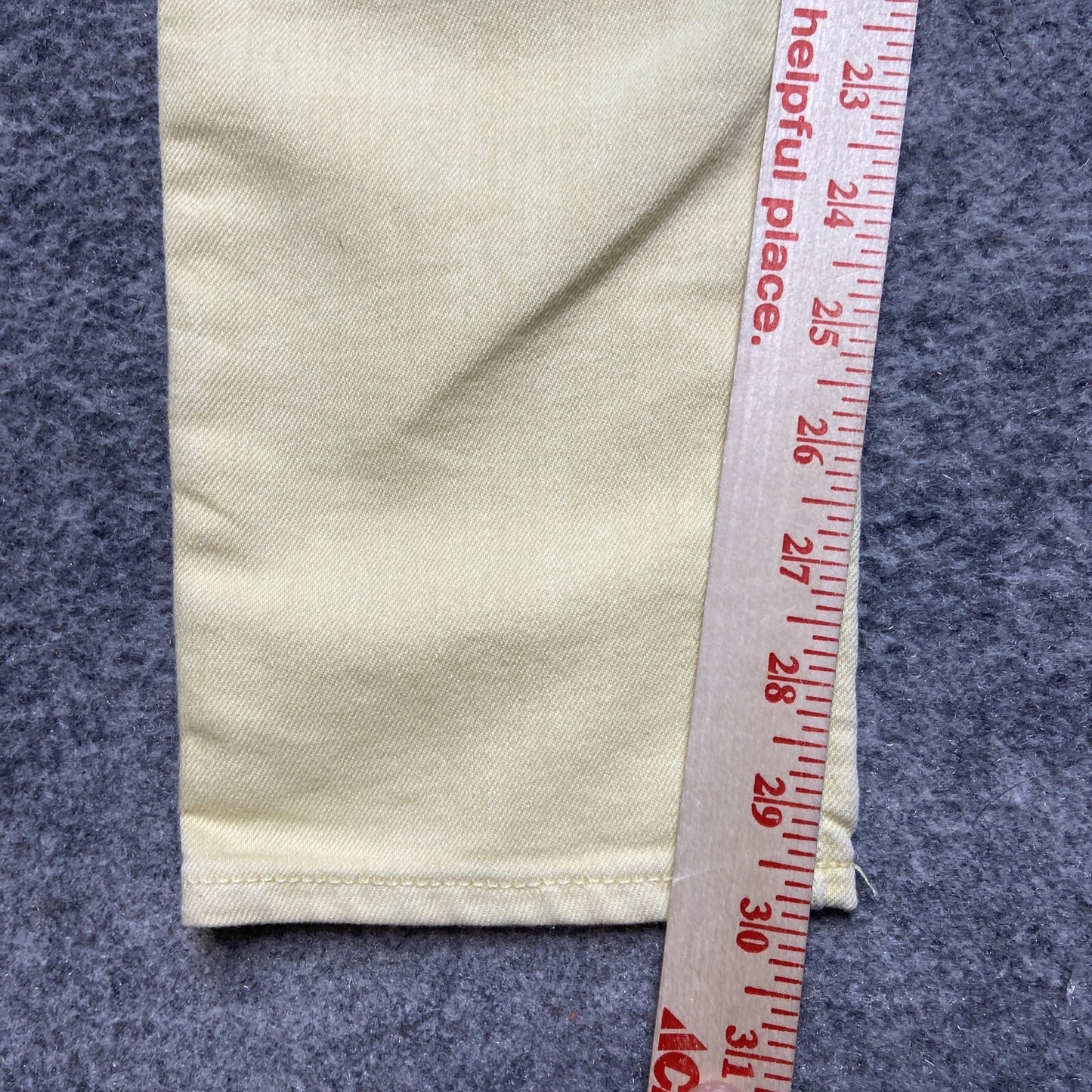 Gap 1969 Always Skinny Jeans Women's Size 30/10r Yellow Denim