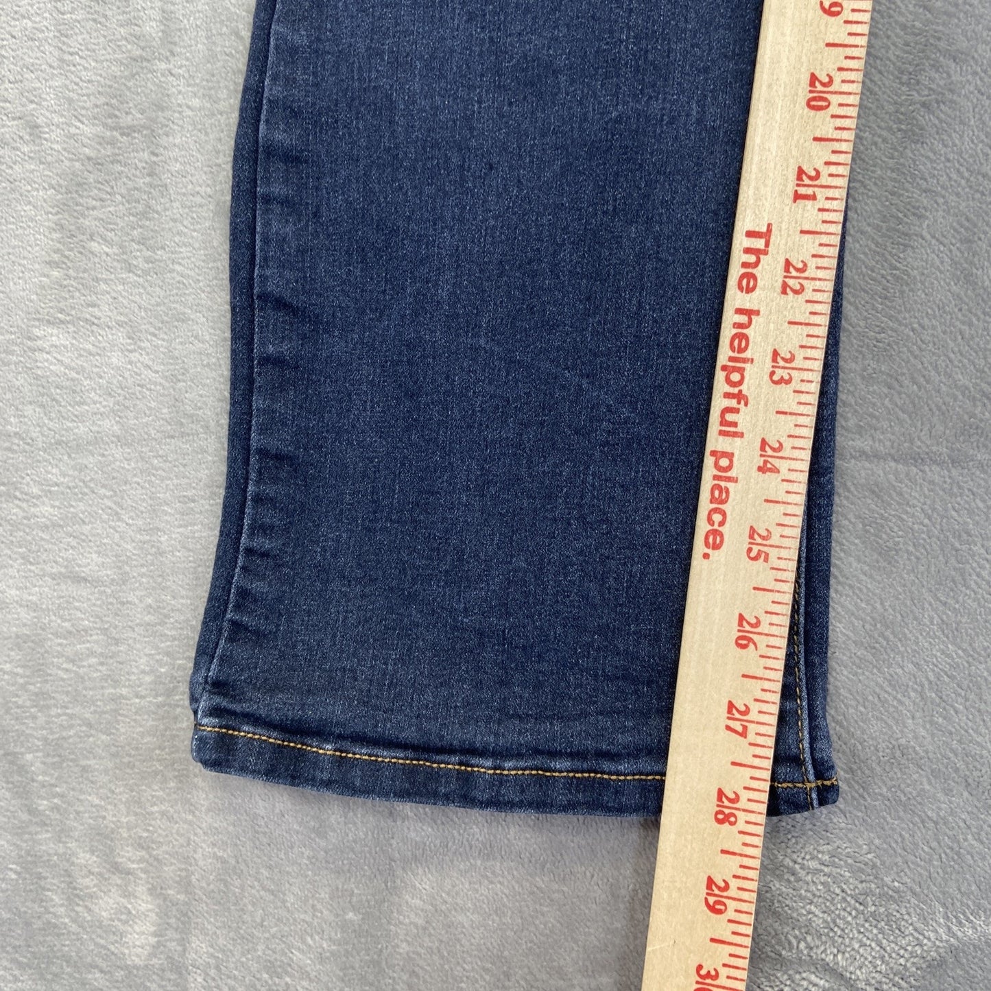 Cosmic Blue Love Bootcut Jeans Women's Size 27 Blue Dark Wash Denim