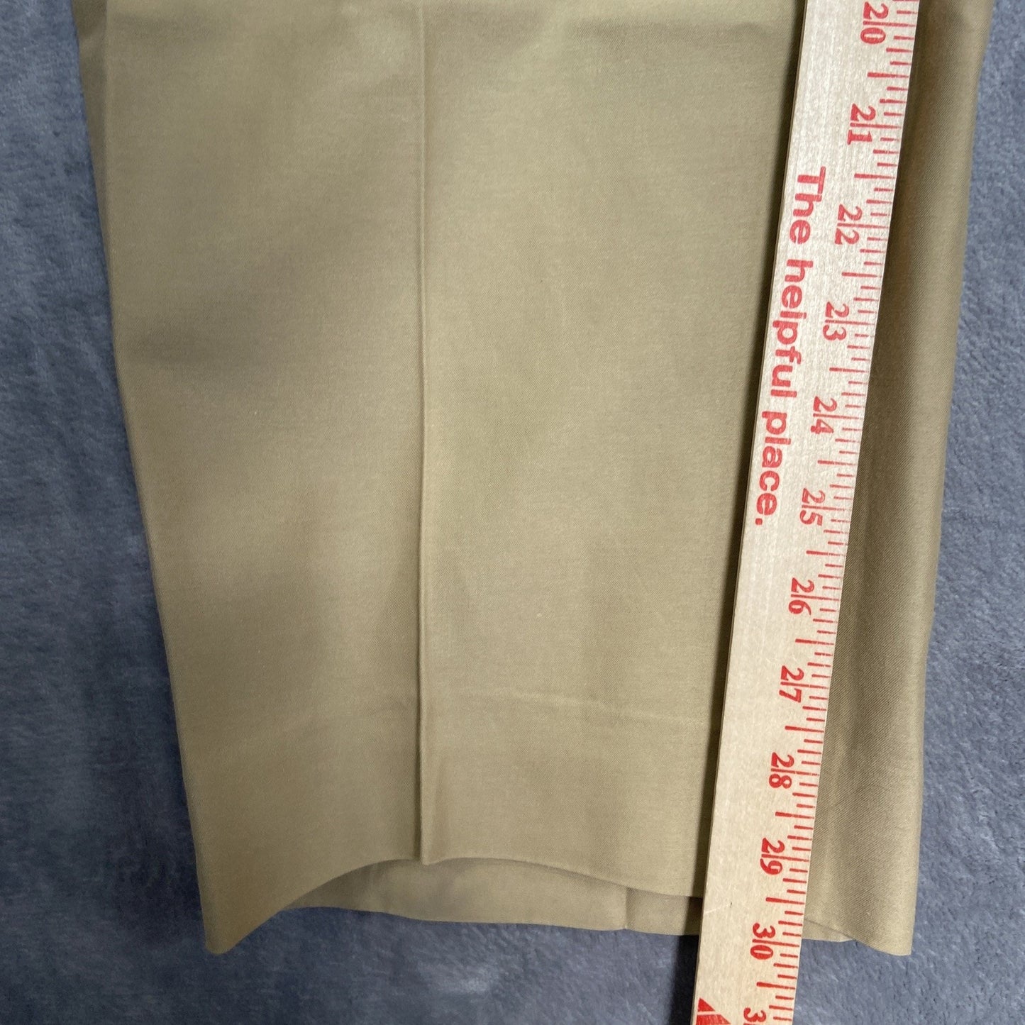 New La Zetagi Pleated Chino Pants Men's Size 38 Beige
