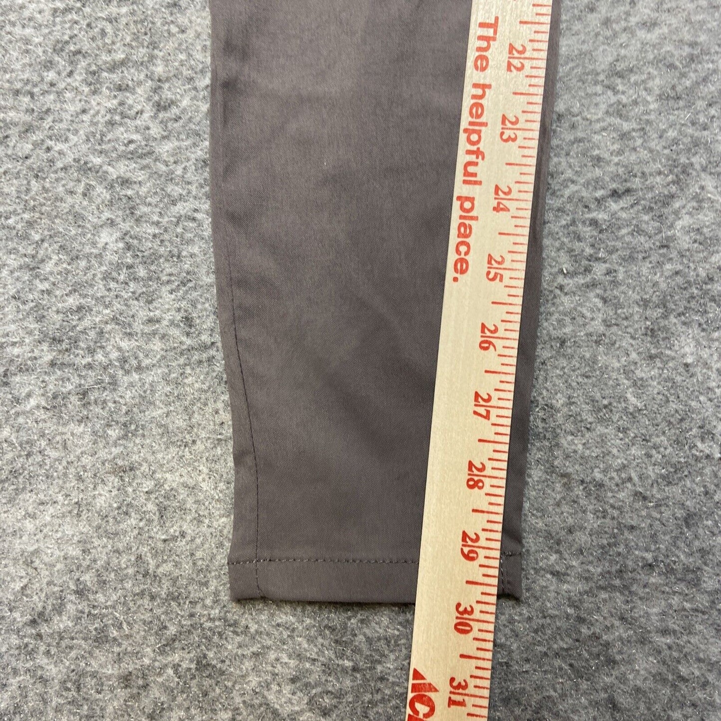 Prana Skinny Hiking Pants Women's Size 2 Reg Gray Lightweight Pants