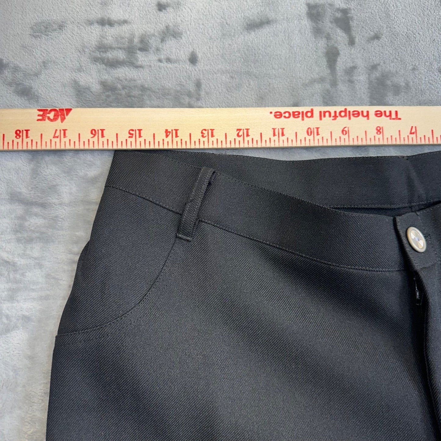 Vintage New Mesquite Women's Flared Western Show Pants Size 32 Black