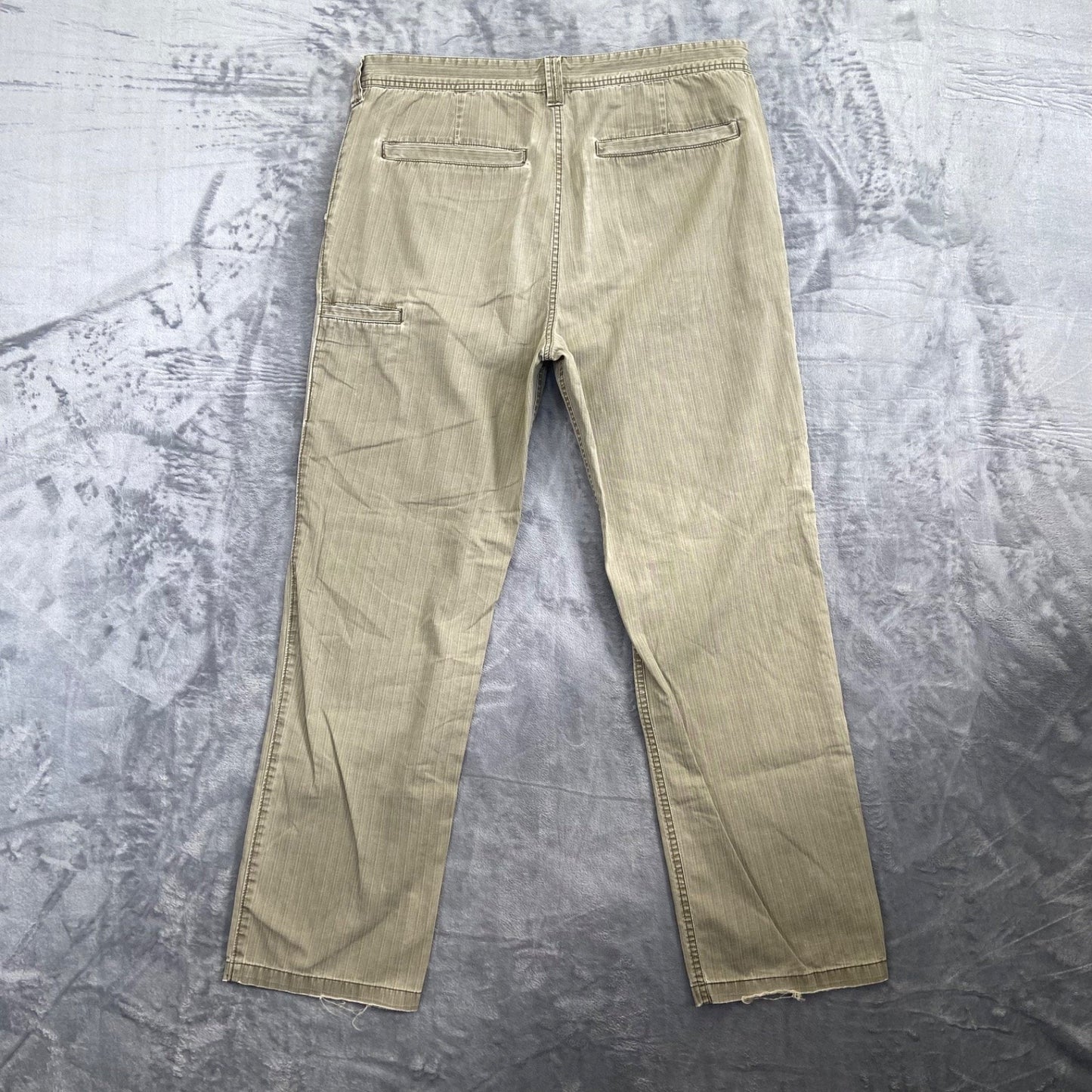 Carbon2Cobalt Men's Khaki Pants Size 38 Regular Cotton Casual